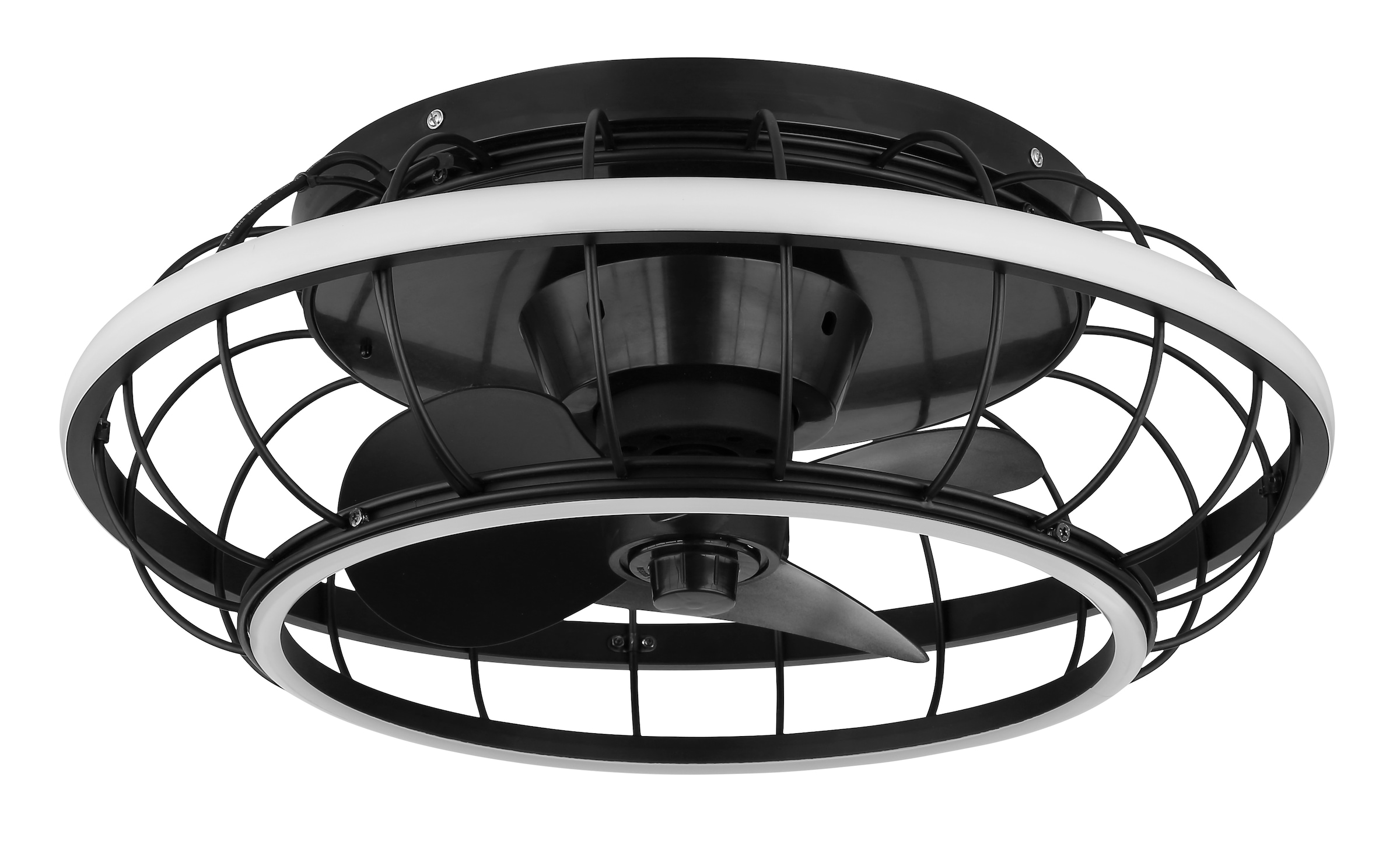 GLOBO LIGHTING Deckenleuchte »LINAY« LED-Modul 1 Stk. warmweiss - kaltweiss Deckenventilator, Deckenlampe, moderner Ventilator