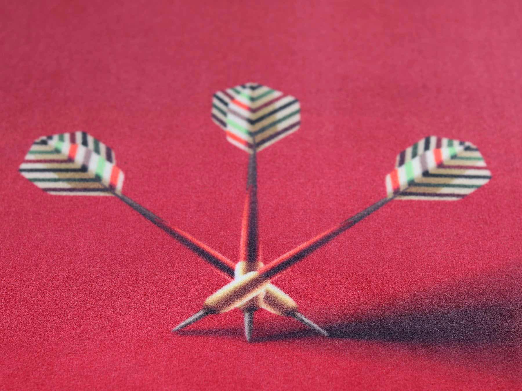 Primaflor-Ideen in Textil Läufer »Dartteppich BRISTOL«, rechteckig, Dartmatte mit offiziellem Spielabstand 237 cm, rutschhemmend