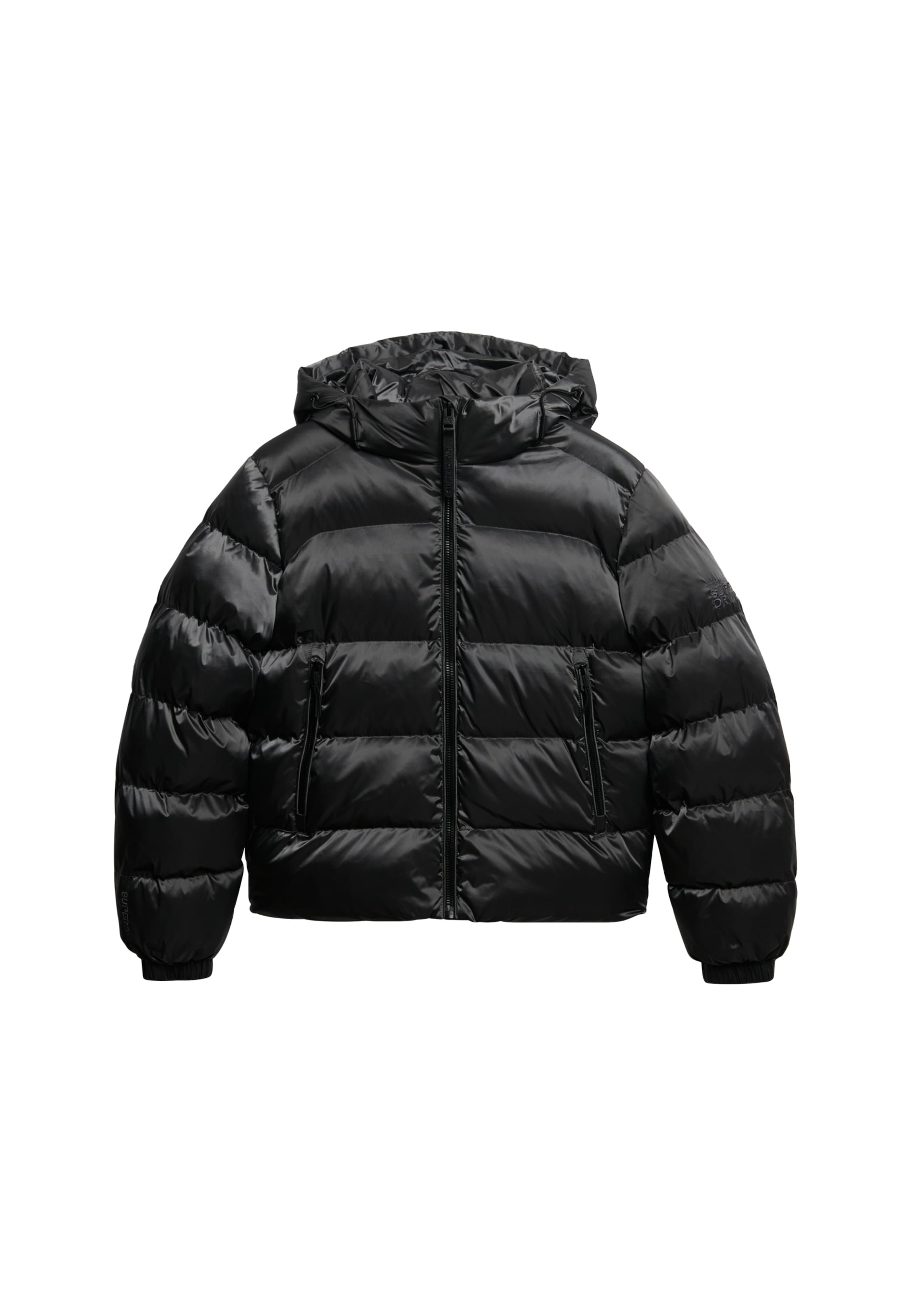 Superdry Steppjacke »HOODED LUXE SPORTS PUFFER«, mit Kapuze