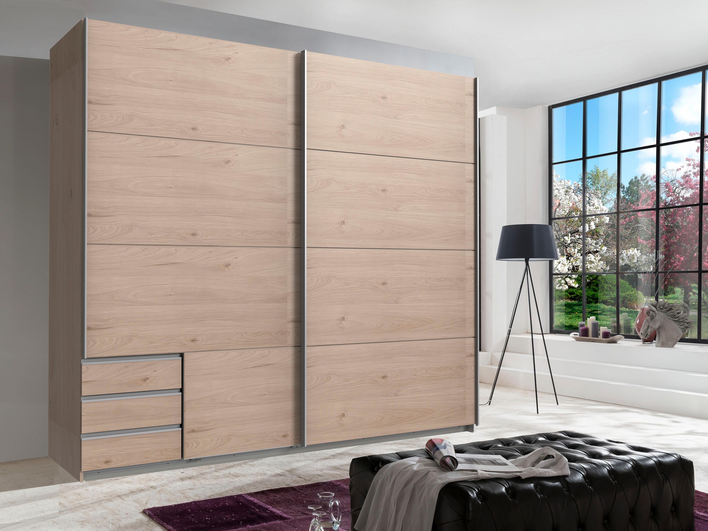 Image of Wimex Schwebetürenschrank »Seattle«, mit Schubkästen bei Ackermann Versand Schweiz