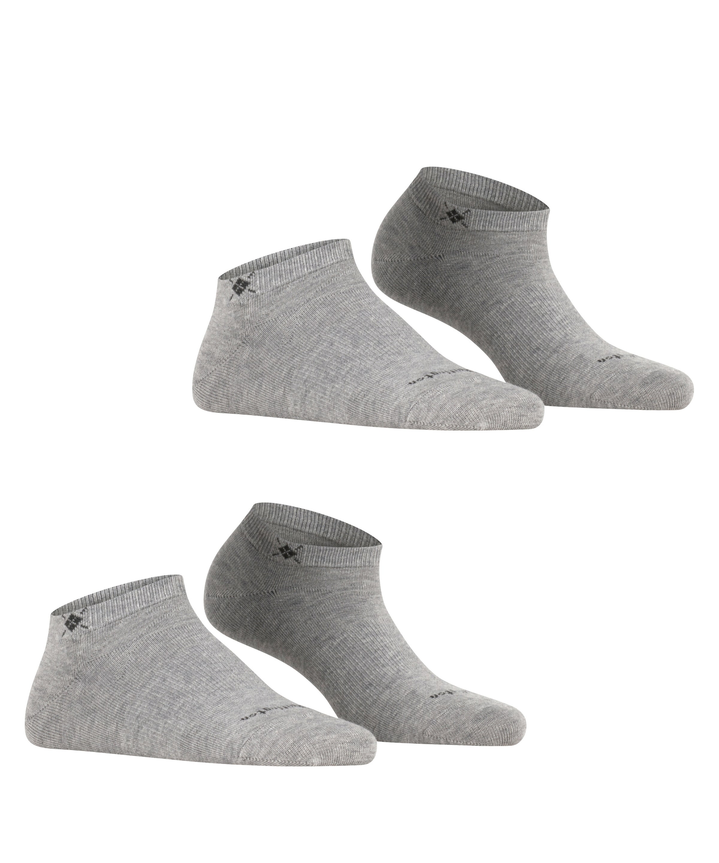 Burlington Chaussettes de baskets »Everyday« 2 paires,  Taille unique 36-41, uni, logo Burlington