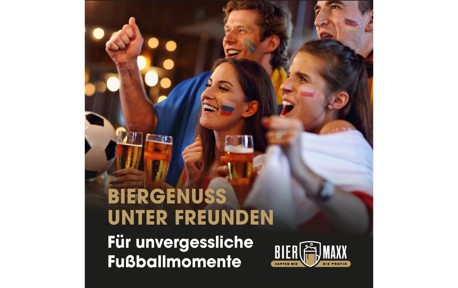 Biermaxx Pompe à bière »mit CO2-Kapsel«