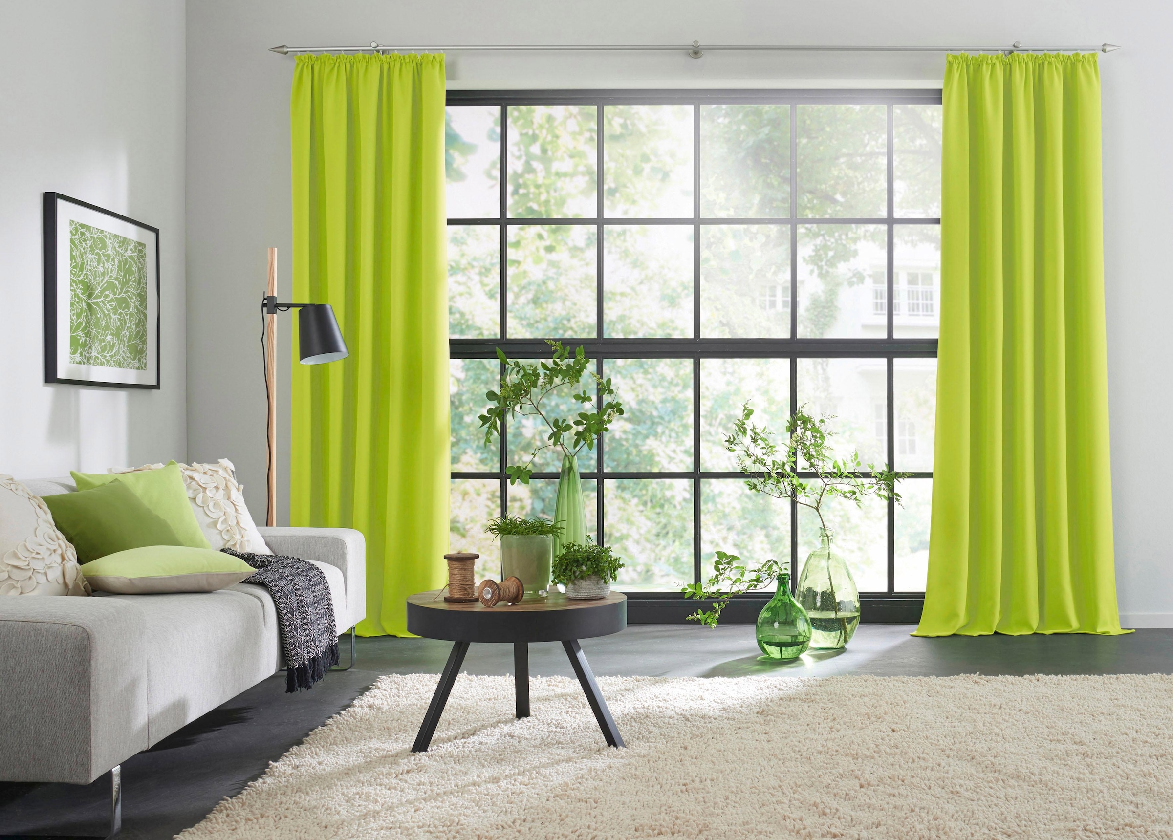 Wirth Vorhang »Dim out« Kräuselband 1 Stk. tlg.