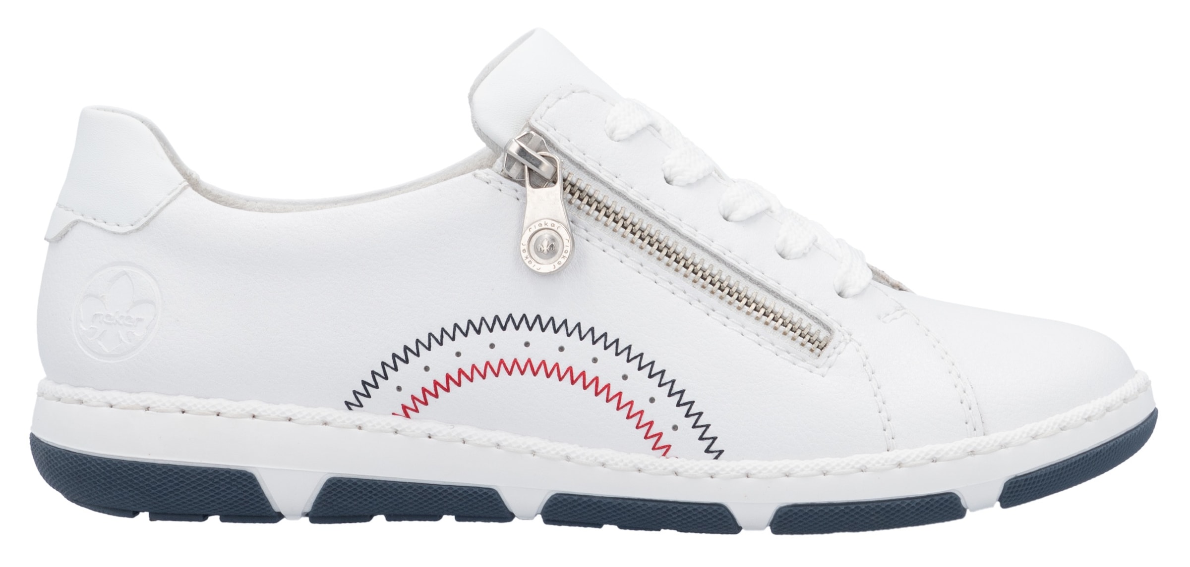 Rieker Sneakers  , Schnürschuh, Halbschuh, Freizeitschuh mit weichem Schaftrand
