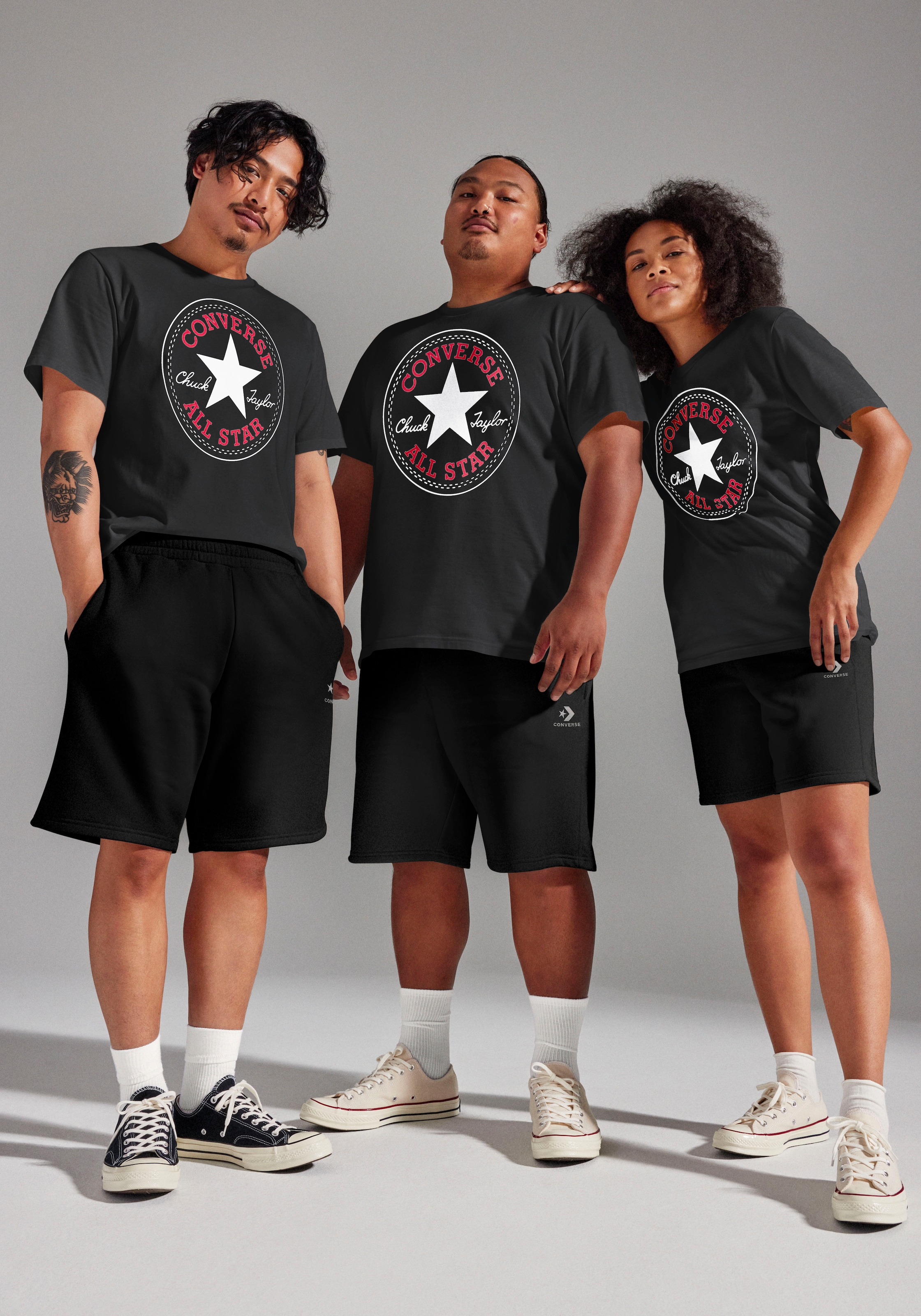 Converse T-Shirt »CONVERSE GO-TO CHUCK TAYLOR CLASSIC PATCH TEE«, Unisex-Converse 1