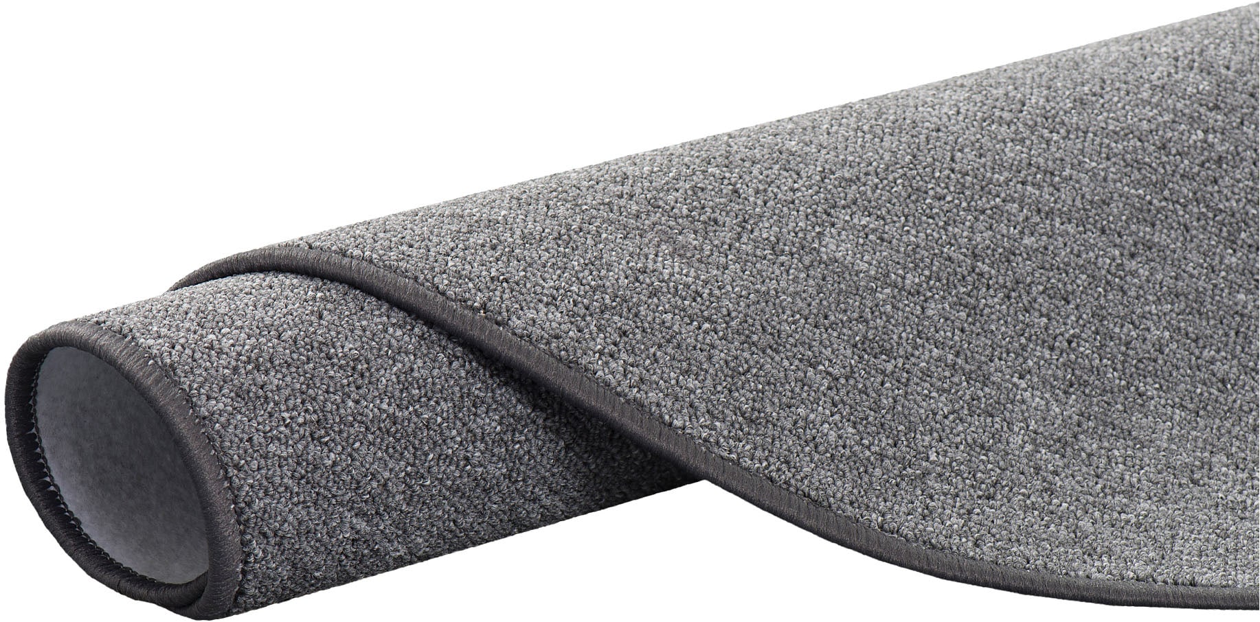 GOODproduct Tapis »Fortis, Schlinge, Made in Netherlands« Rond 5 mm Höhe couleurs unies, surfilé, durable, salon