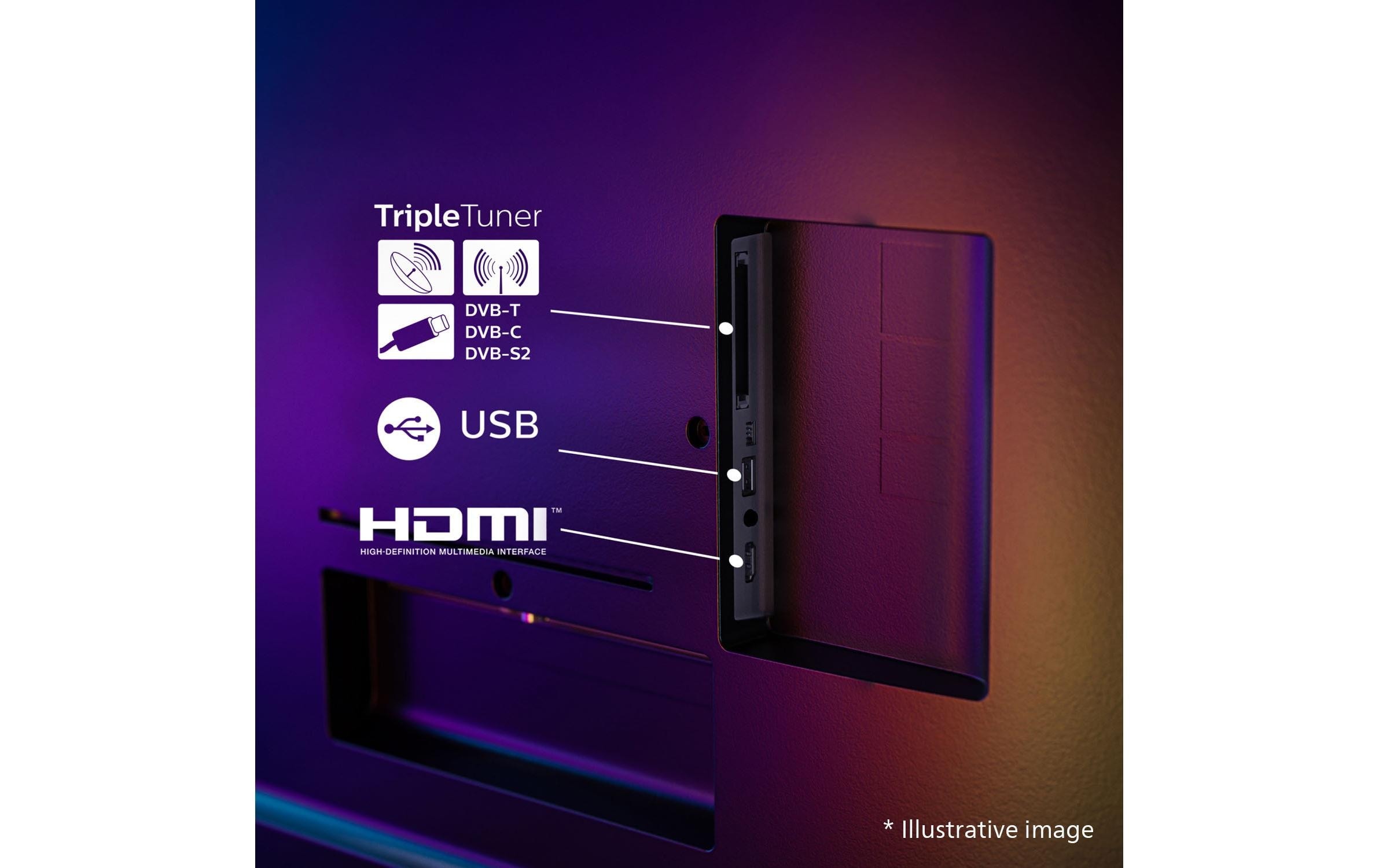 Philips OLED-Fernseher »55OLED760/12 55«, 4K Ultra HD