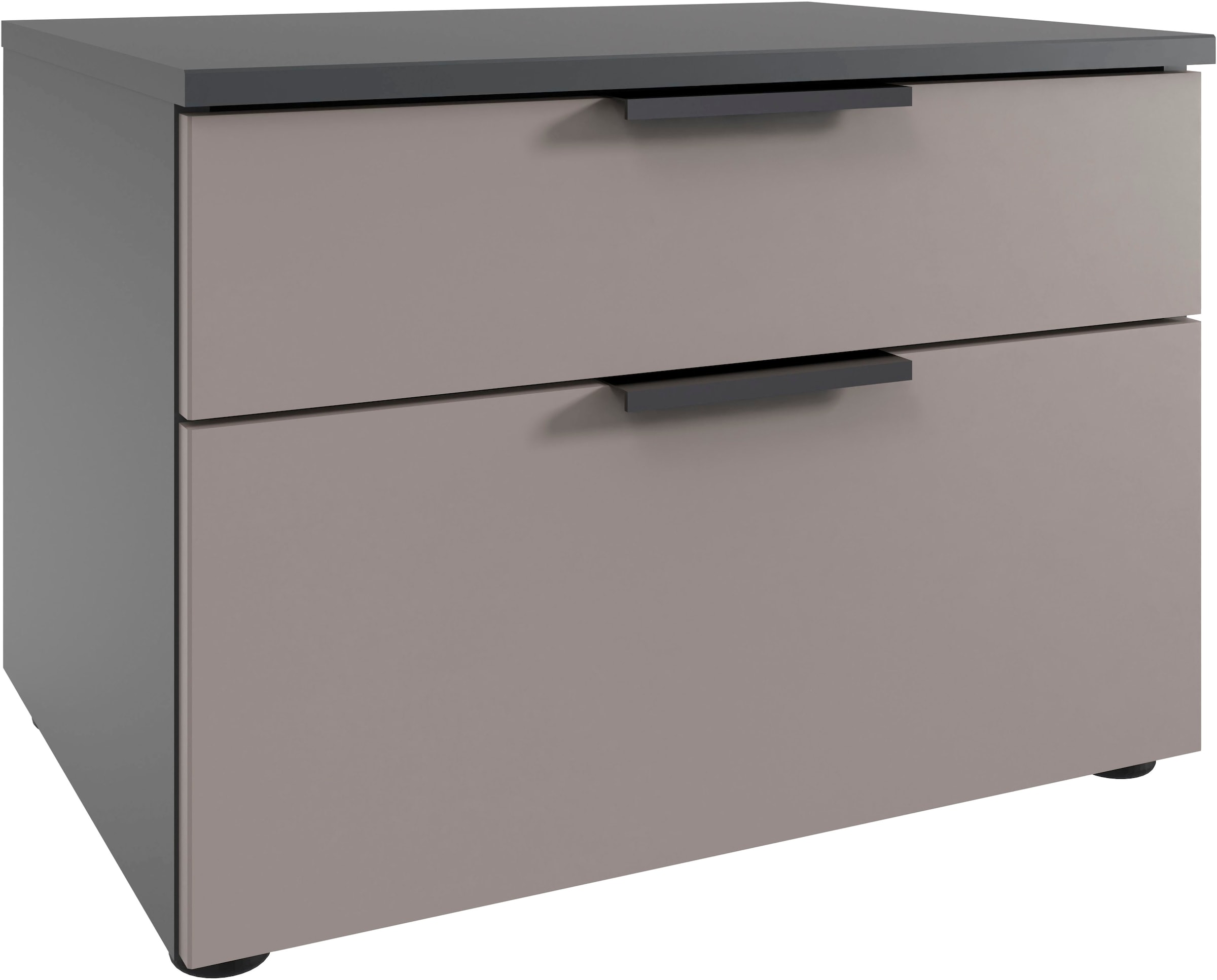 Image of Wimex Nachtkommode "Oxford by fresh to go, mit Schubladen, in 2 Grössen" 54cm breit,41cm tief, wahlweise in 2 Höhen, Mit Soft-close Beschlägen