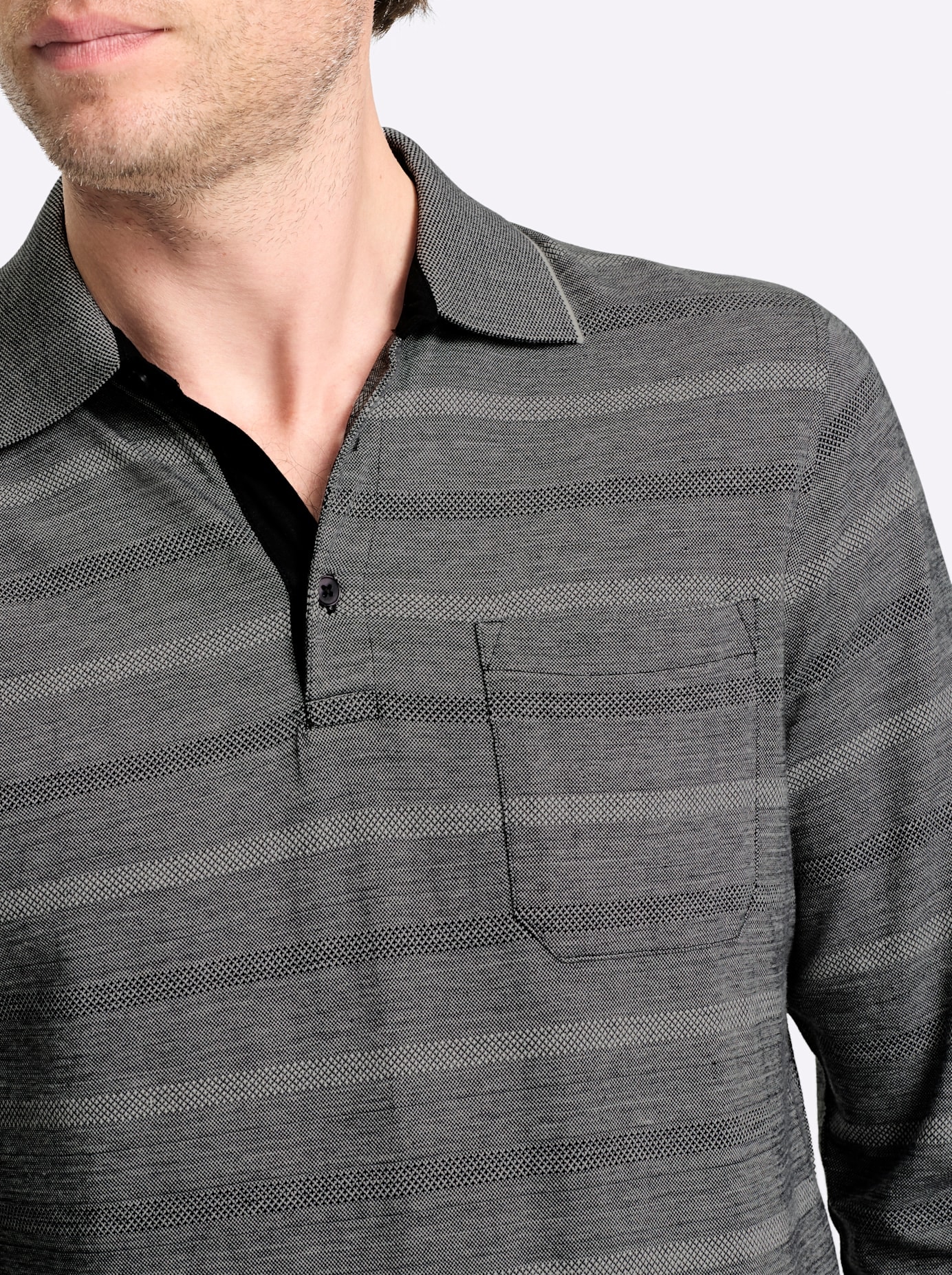 Marco Donati Polo »Langarm-Shirt« 1