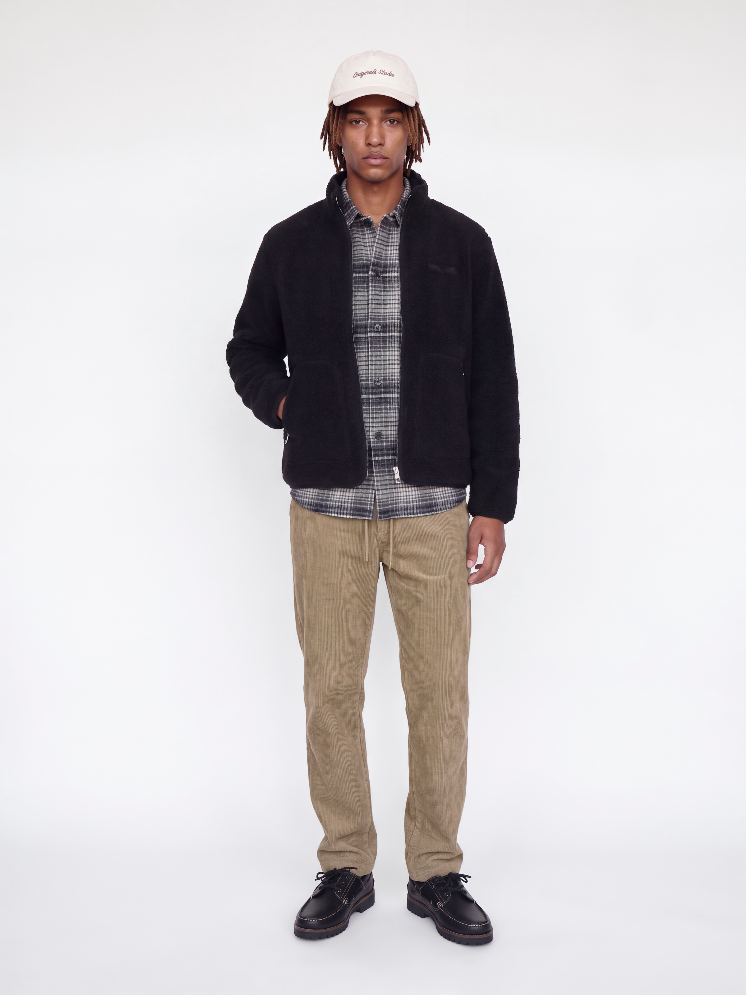 Jack & Jones Pantalon à enfiler »JPSTKANE HEATH CORDUROY JOGGER SN«  Coton