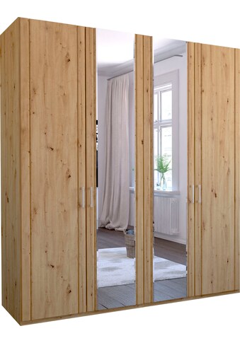 Drehtürenschrank »Mainau«, mit Holz- und Spiegeltüren