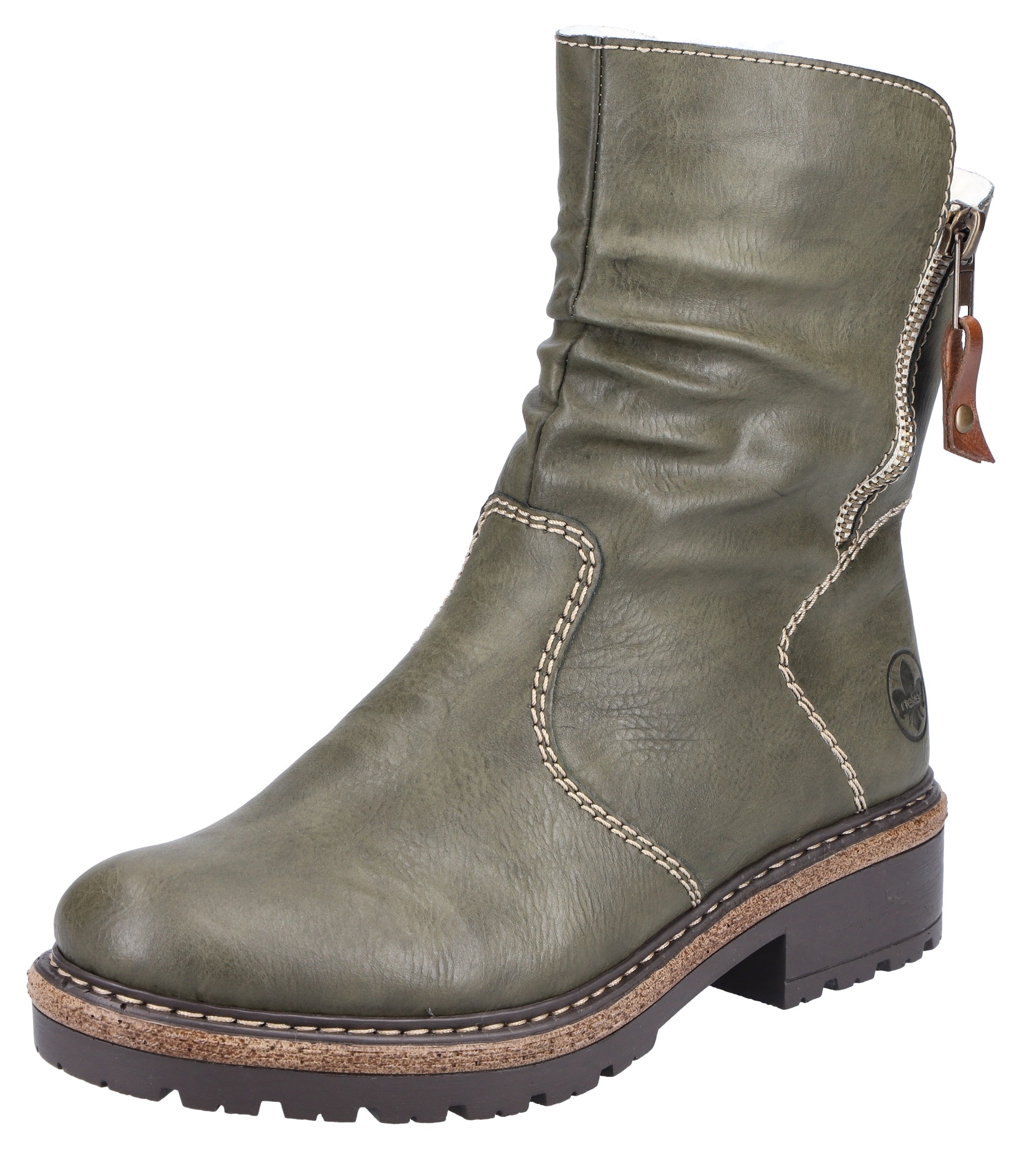 Image of Rieker Winterstiefelette, mit flauschigem Warmfutter innen, slouchy Schaft bei Ackermann Versand Schweiz