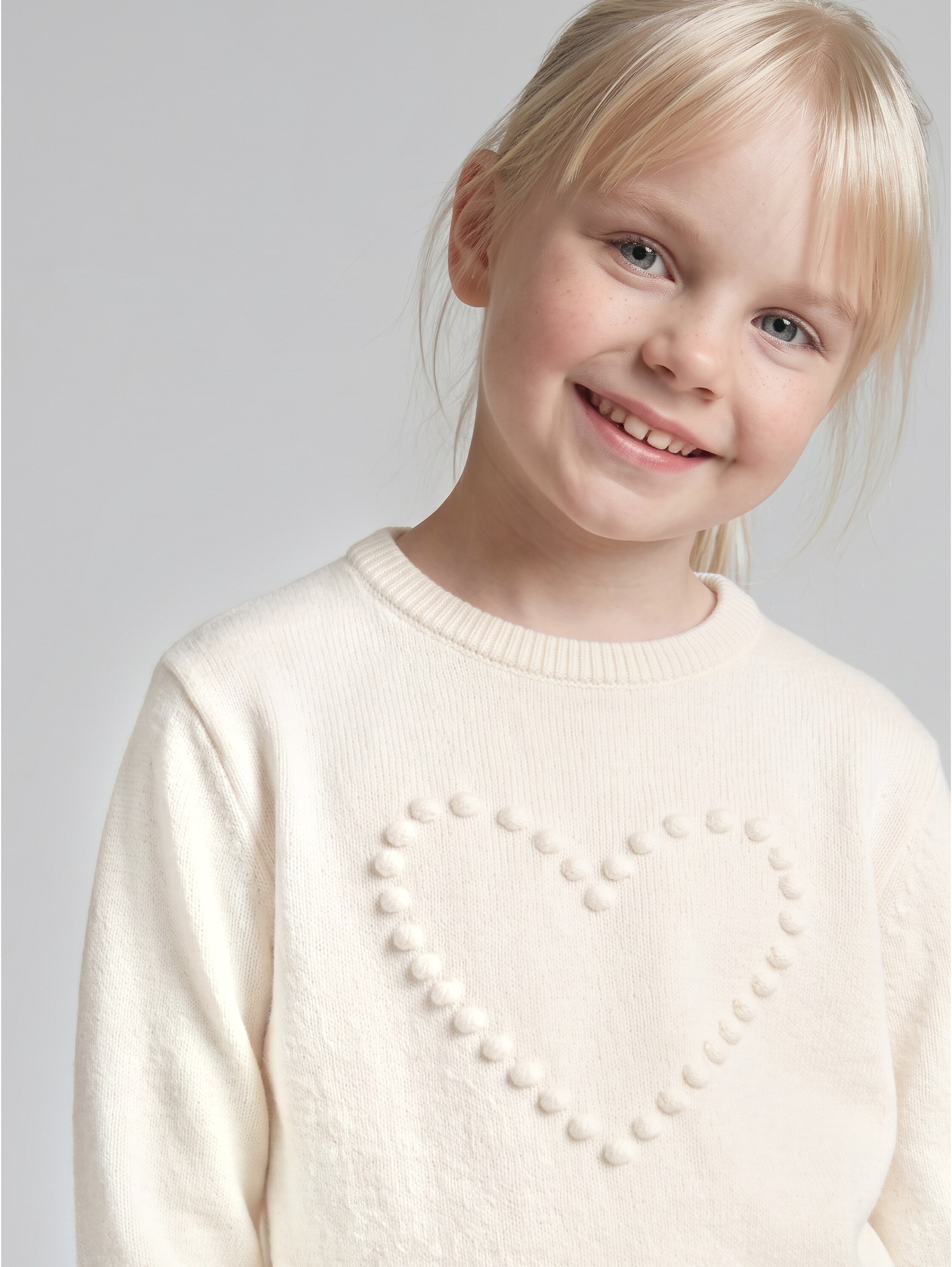 TOM TAILOR Jacquardpullover mit Herzmuster