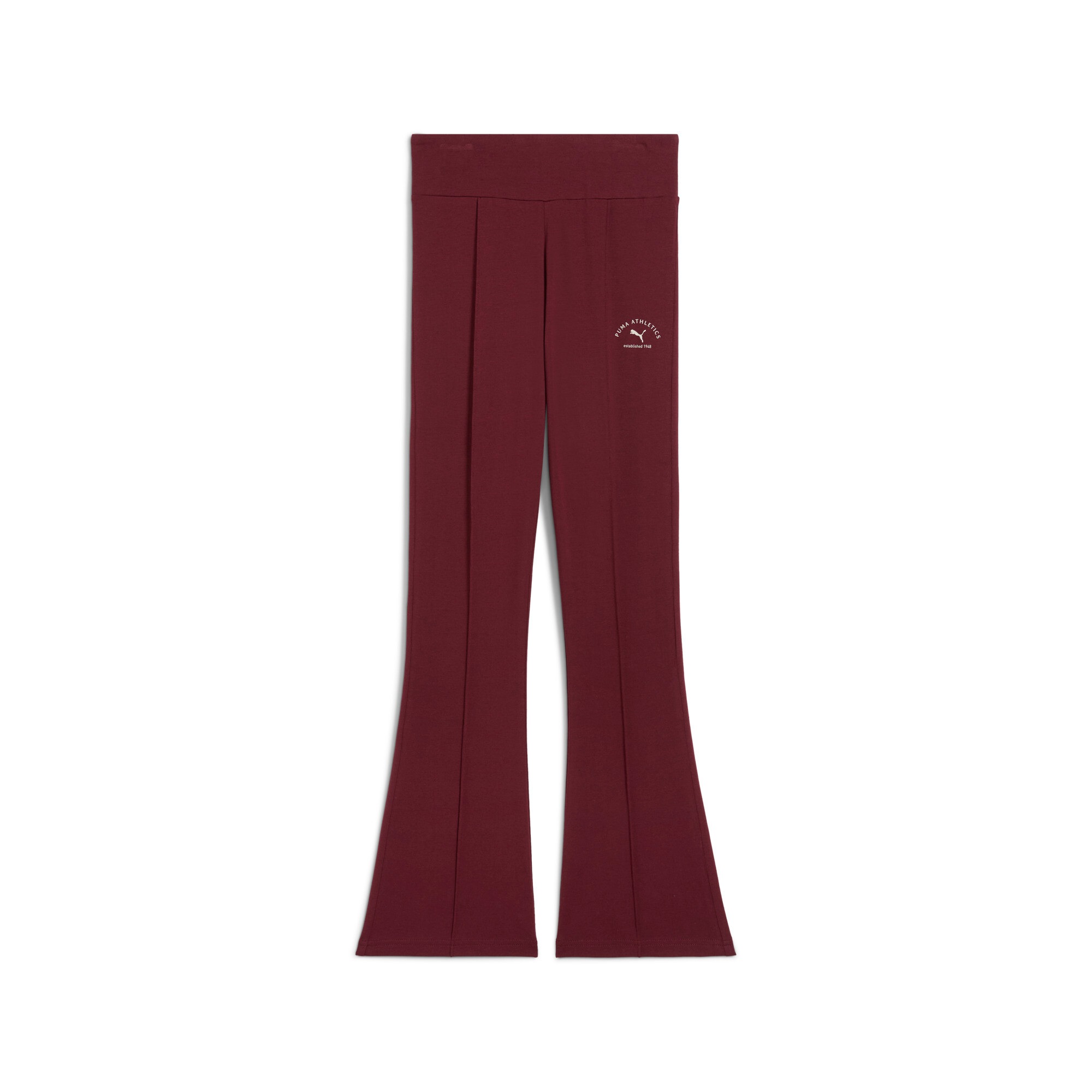 Image of PUMA Leggings "CLASS HIGH-WAIST FLARED LEGGINGS G" sportlicher Stil, für Teens, aus Baumwolle und Elasthan