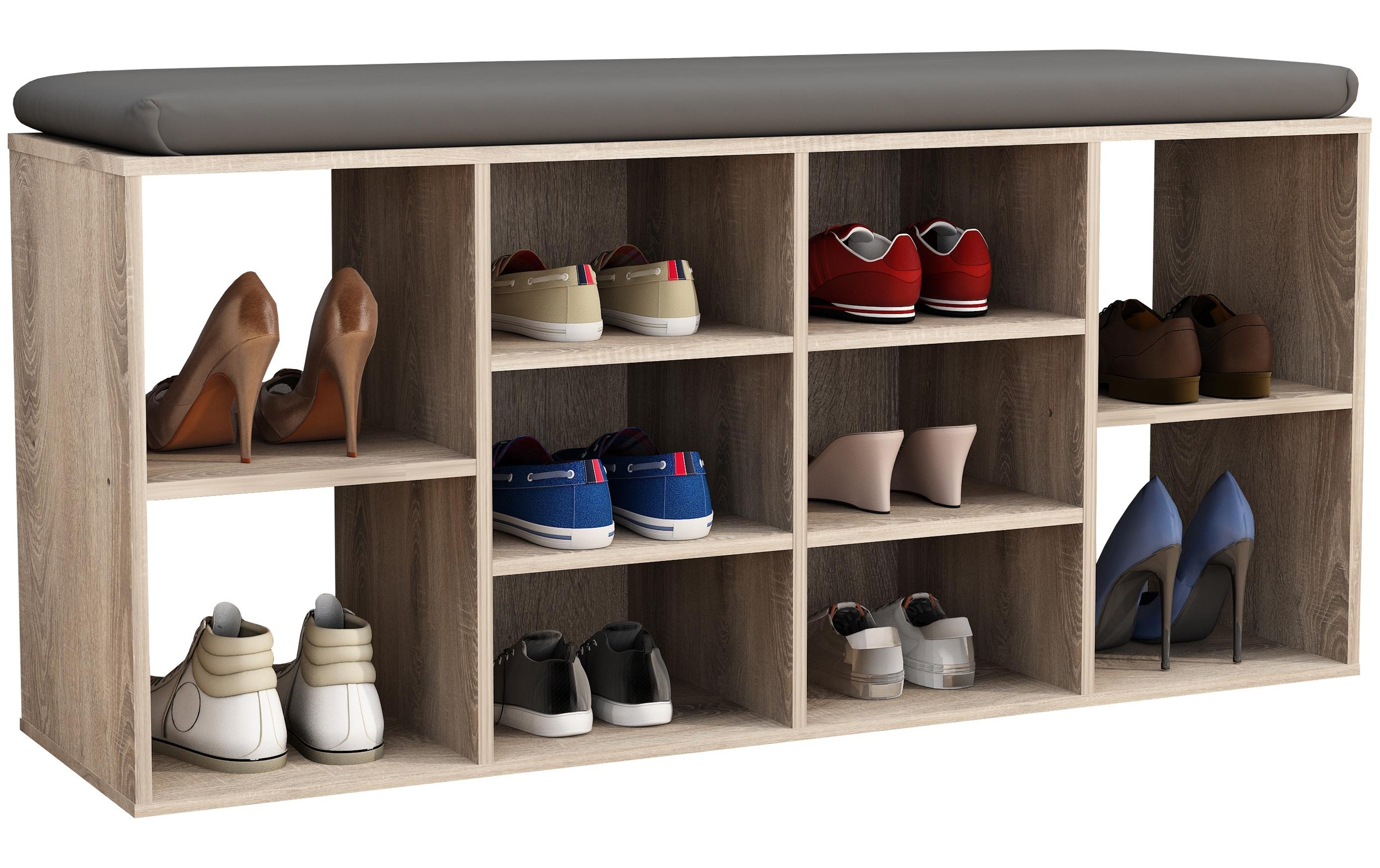 VCM Schuhschrank "Hinsol S 104 x 50 cm"