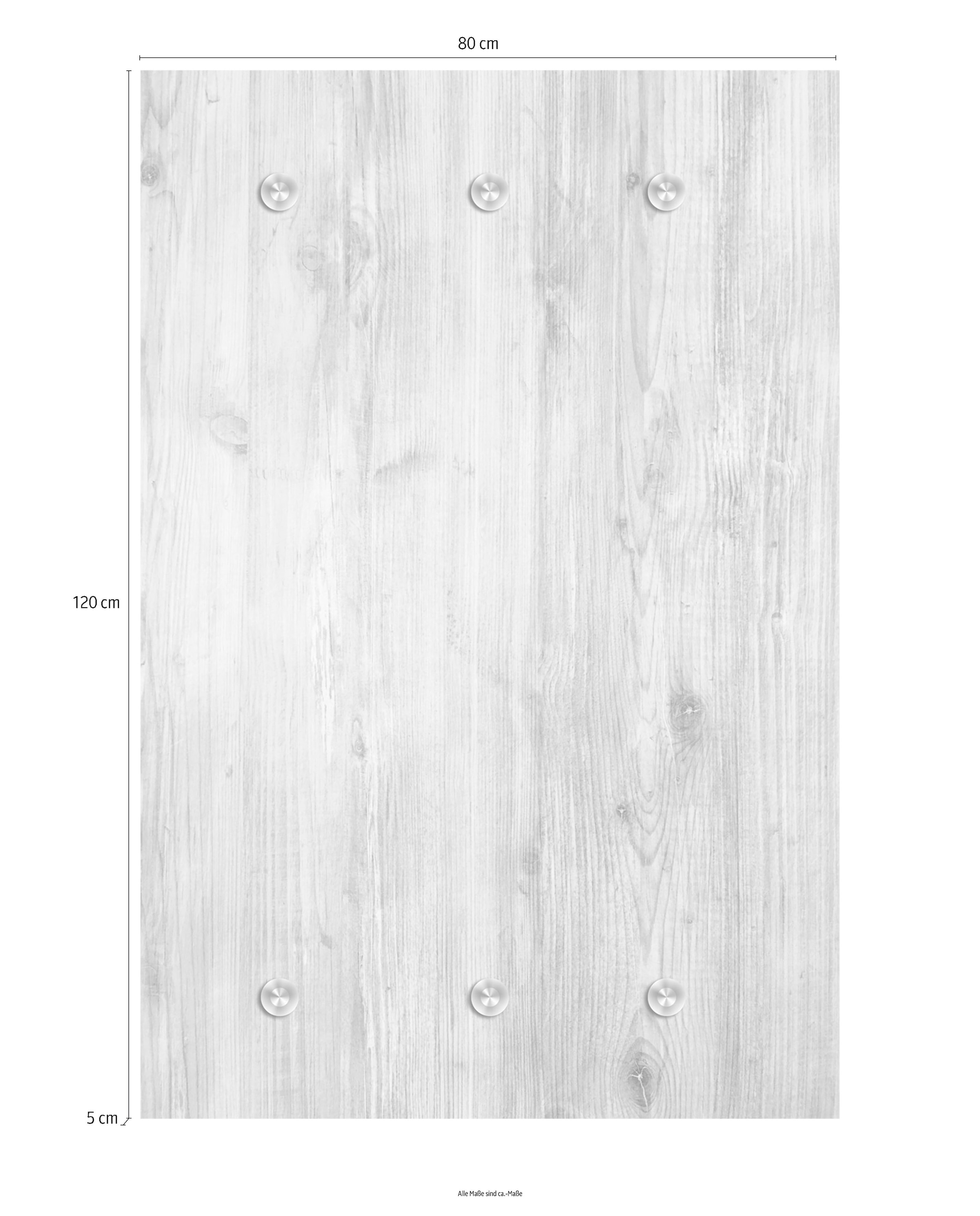 queence Barre de penderie »Holzoptik« Wandgarderobe, Garderobe, platzsparend, modern