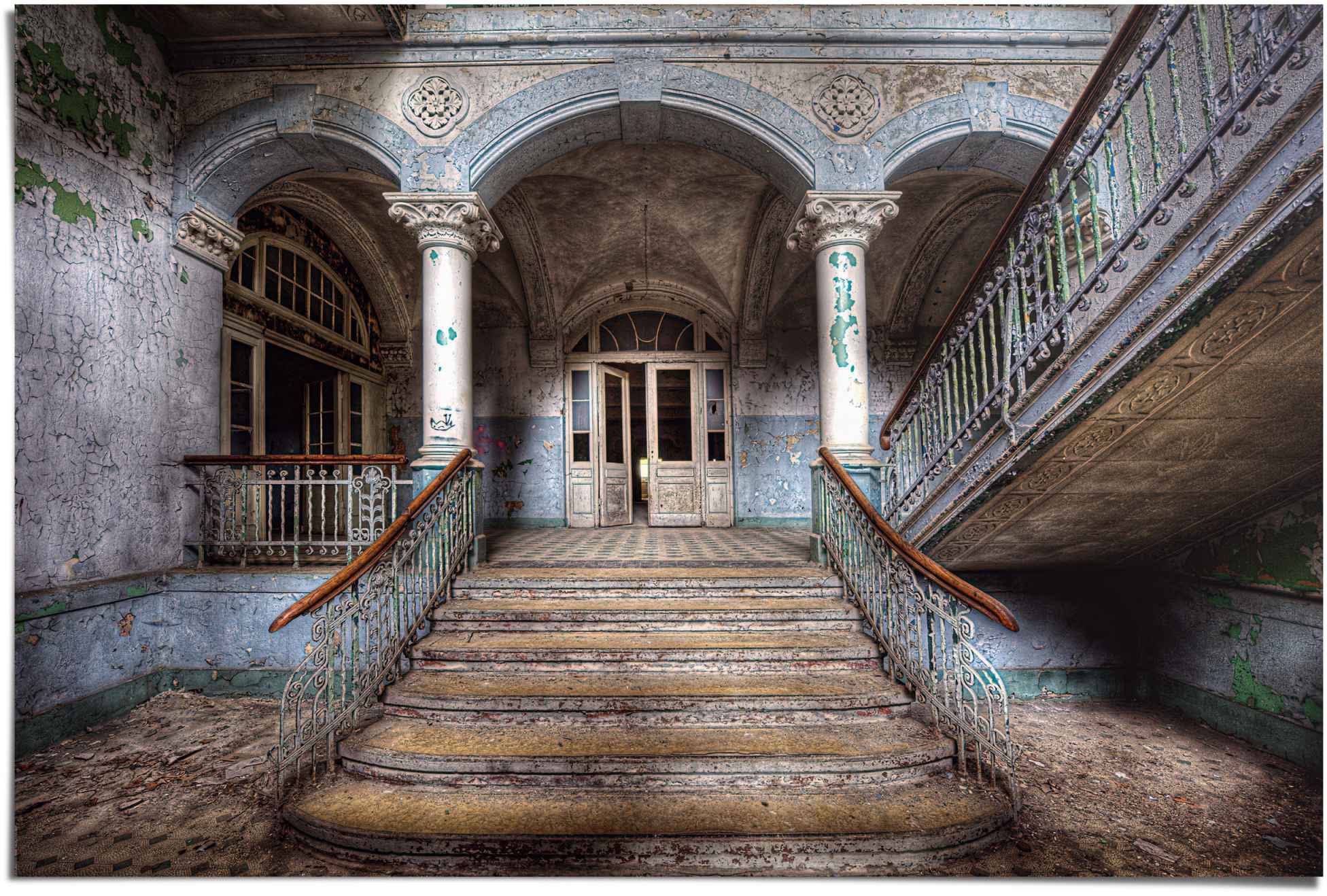 Image of Reinders! Poster »Verlassener Eingang«, (1 St.) bei Ackermann Versand Schweiz