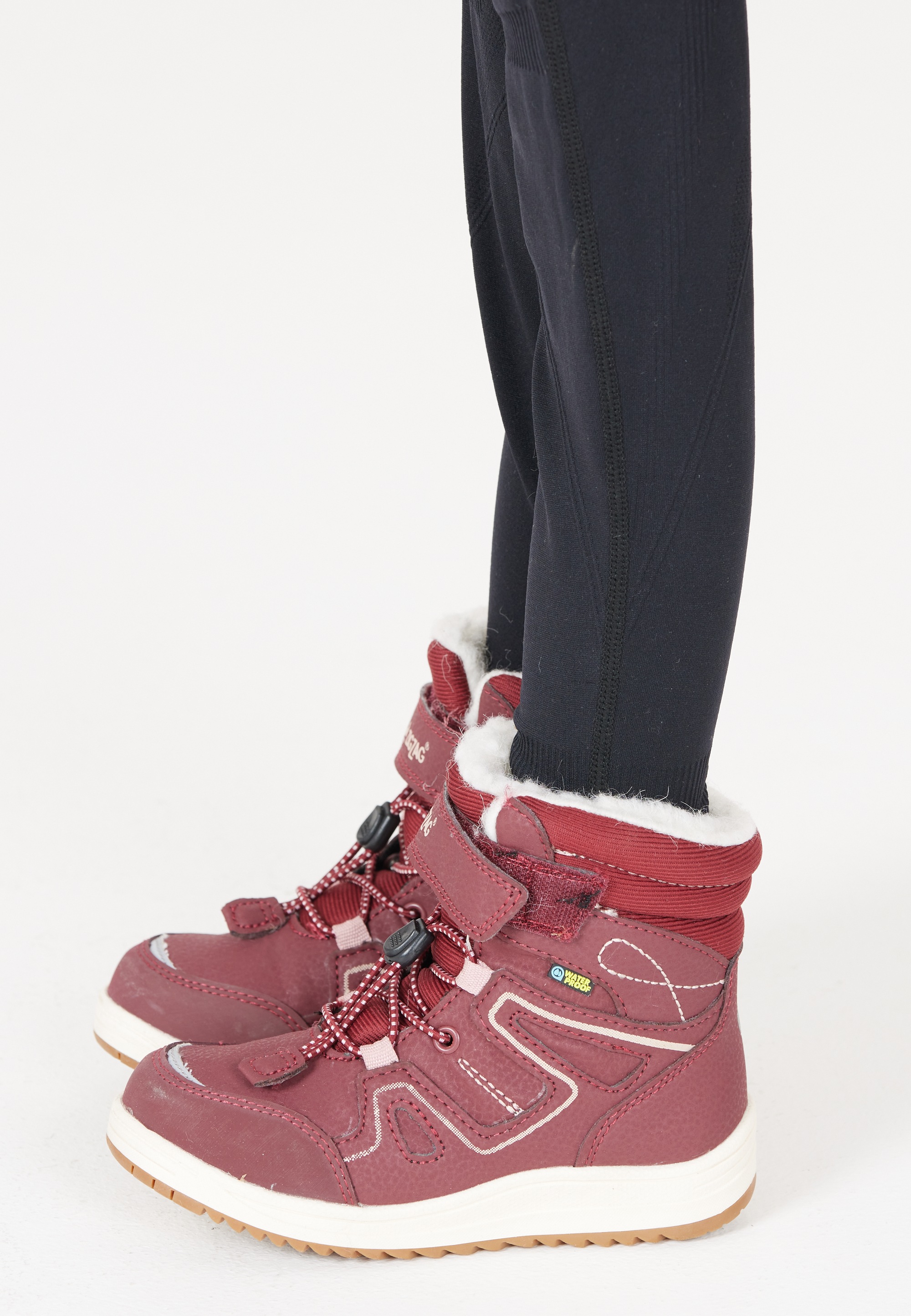 ZIGZAG Bottes d'hiver »Rincet Kids Boot WP«  bottes d'hiver, bottes à lacets, chaussures d'hiver, imperméables, doublées