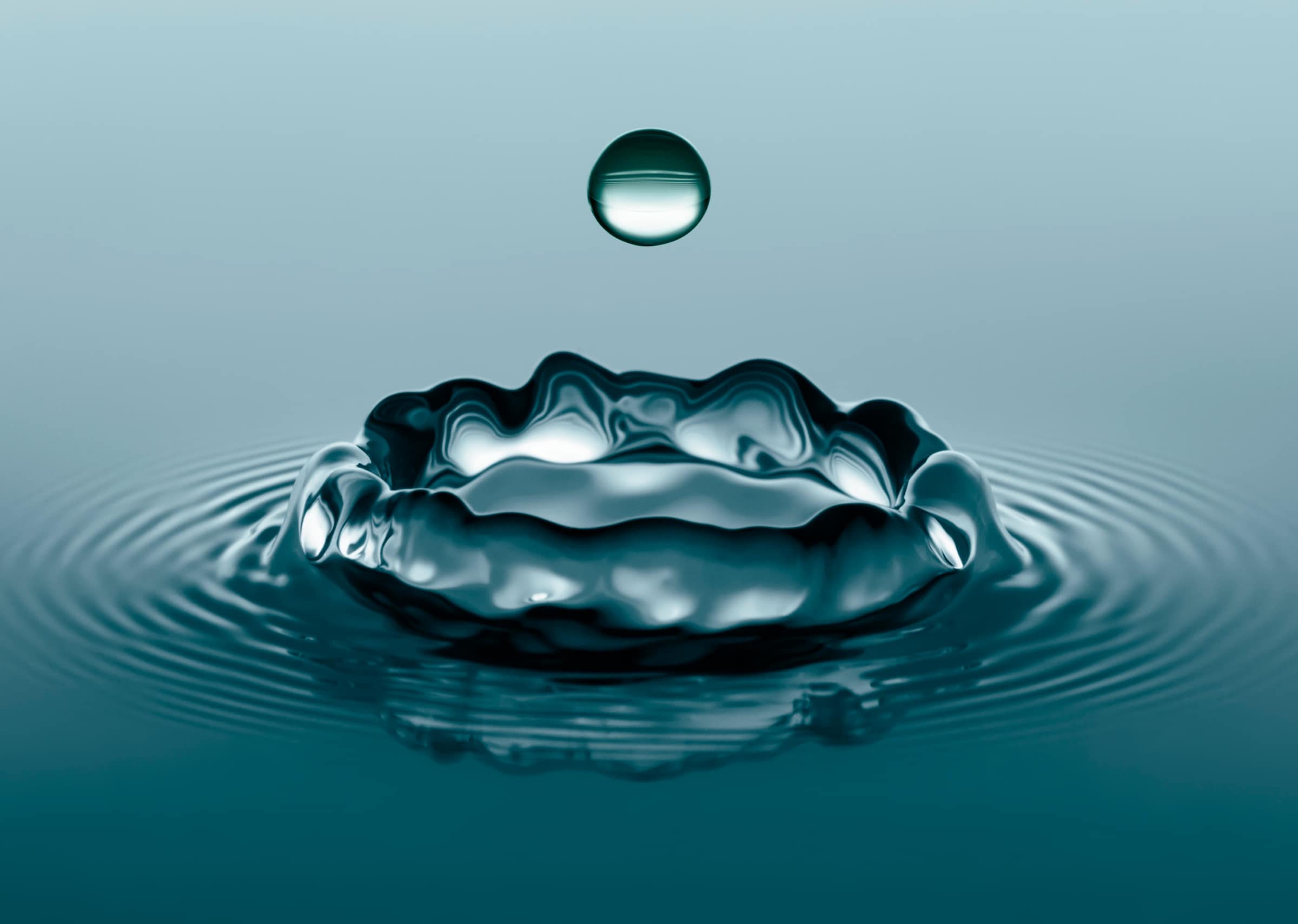 Image of Papermoon Fototapete "Water Droplets" glatt