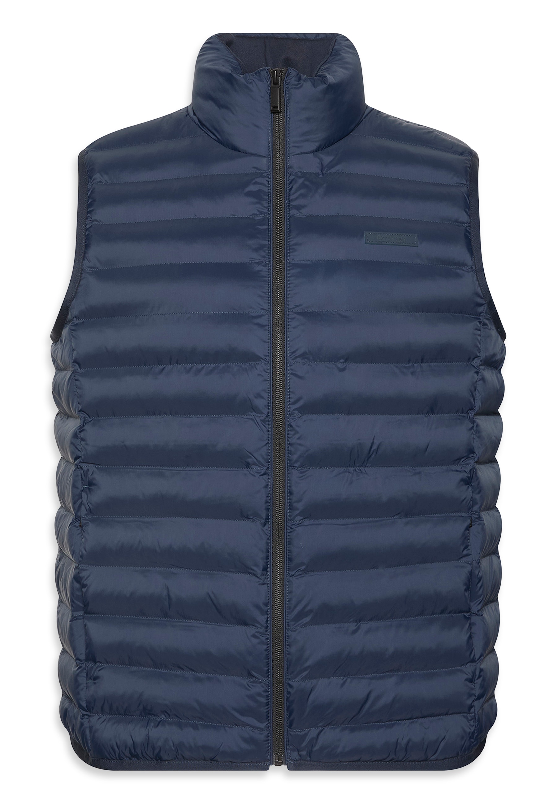 Calvin Klein Gilet matelassé »SLVLSS LT WT NYLON PUFFER VEST« Mit Rundhalsausschnitt