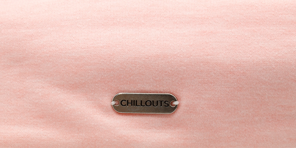 chillouts Stirnband »Bari Headband«, (1 St.), mit Metall-Label seitlich