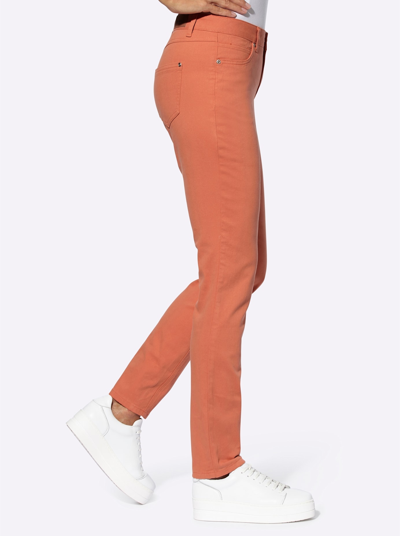 Casual Looks Bequeme Jeans, (1 tlg.)