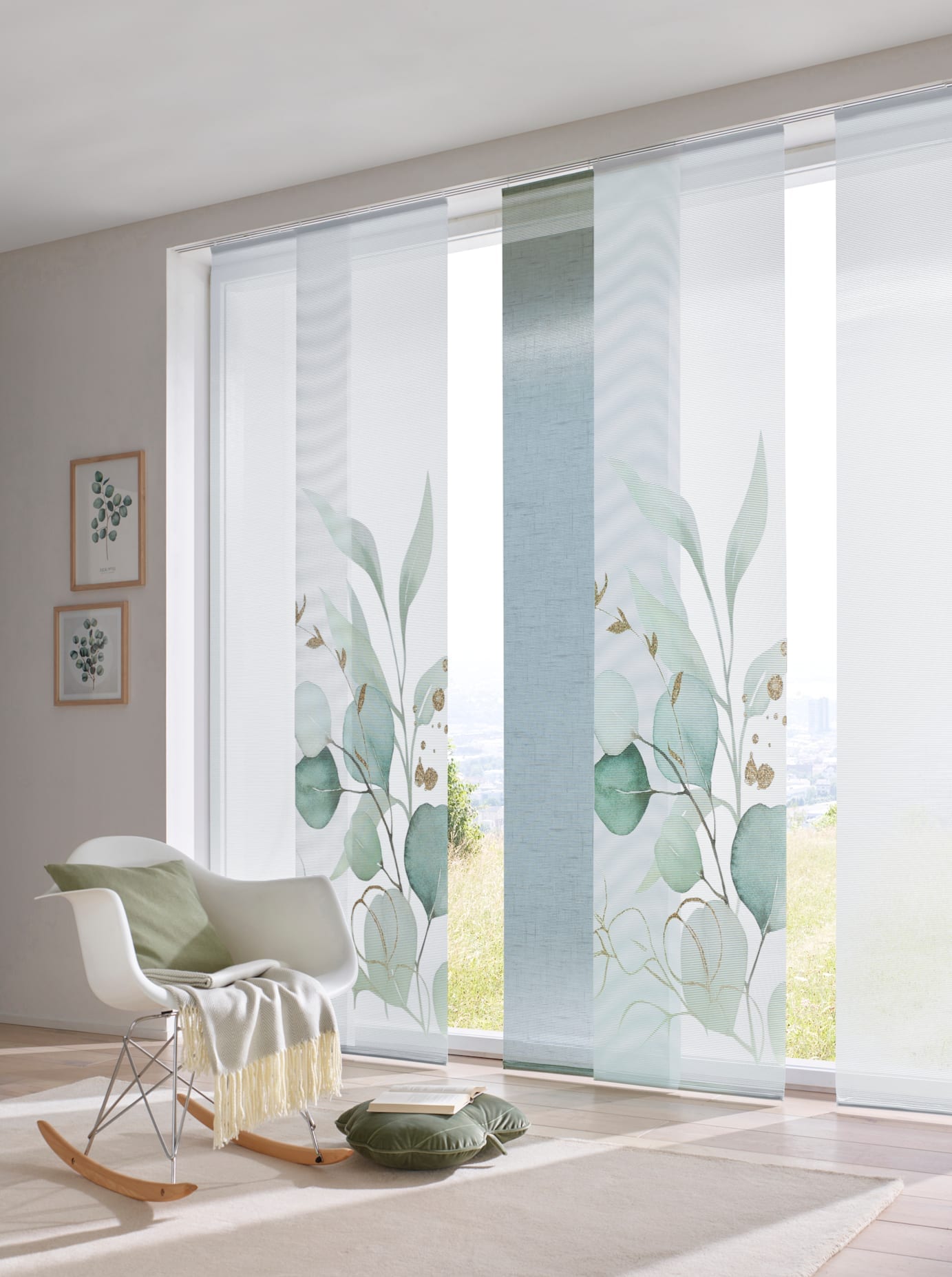 heine home Rideau coulissant Velcro 1 cuis tlg.