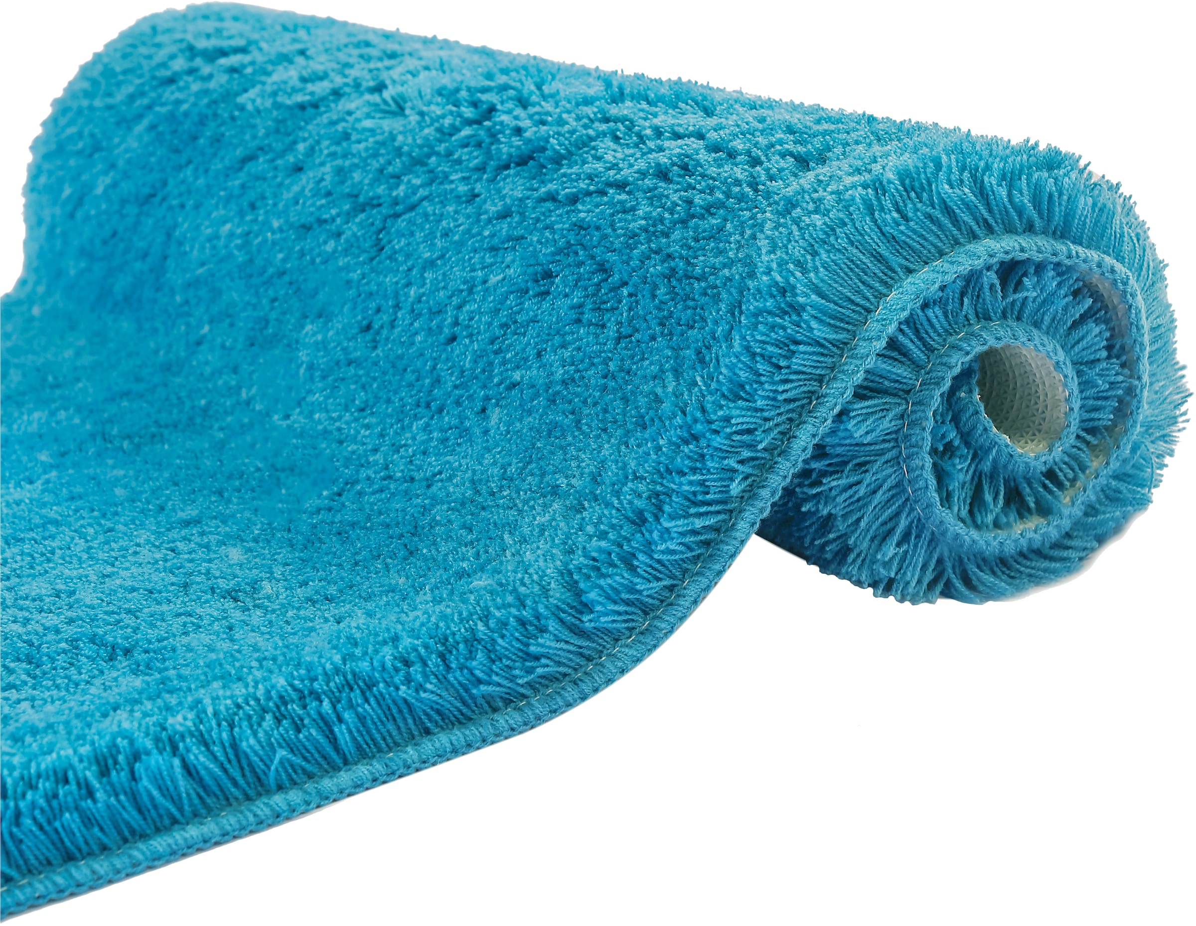 my home Badematte »Merida, Badvorleger, Badezimmer Teppich« Höhe 32 mm rutschhemmend beschichtet fussbodenheizungsgeeignet | schnell trocknend | strapazierfähig Badteppich, Uni Farben, rechteckig, rund & als 2-tlg. Set erhältlich