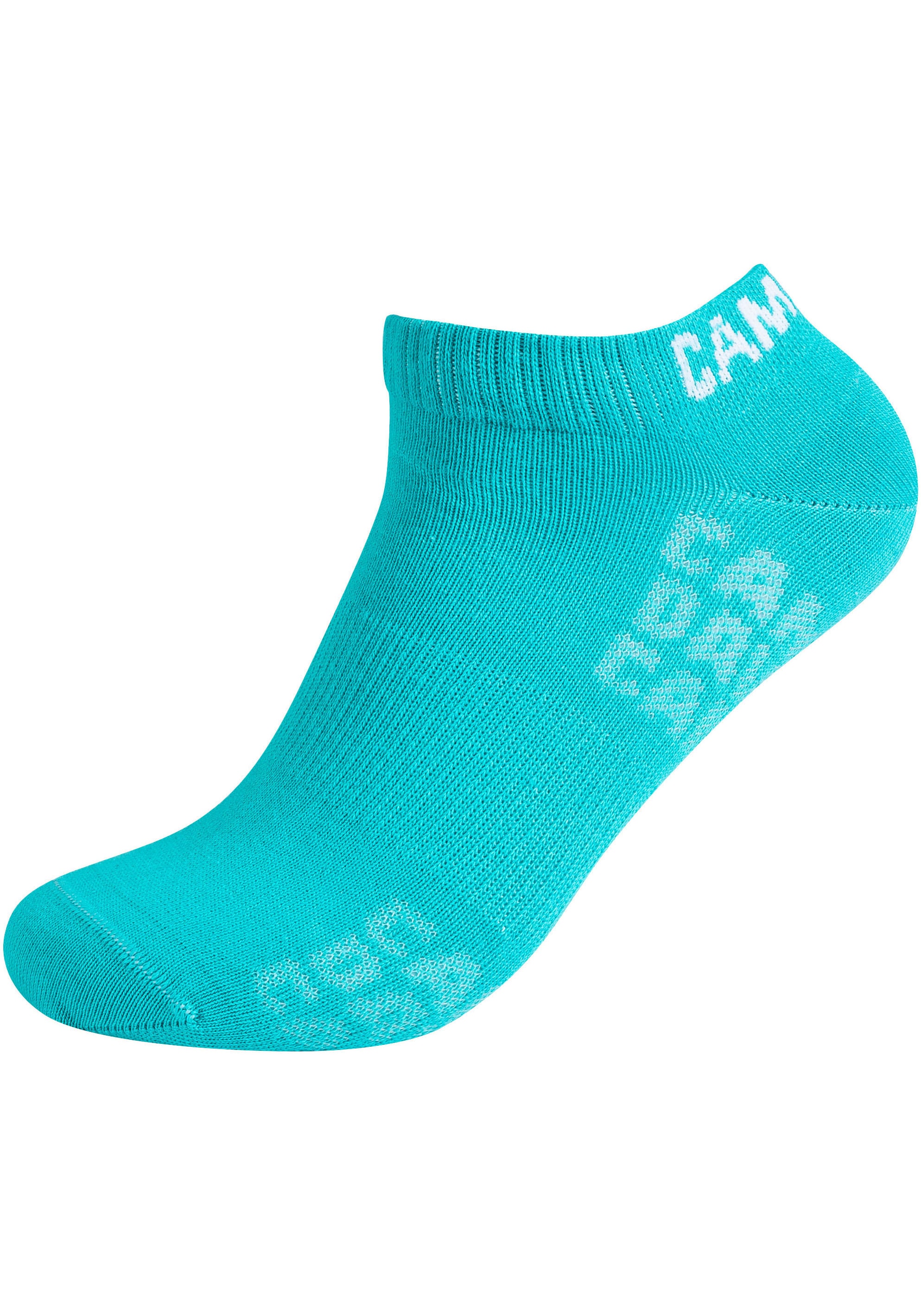 CAMP DAVID Kurzsocken »mesh ventilation«, (6 Paar), mit dezentem Markenlogo