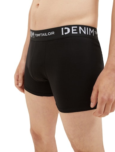 Boxershorts, (Packung, 3 St.), mit Logo-Stretchbund