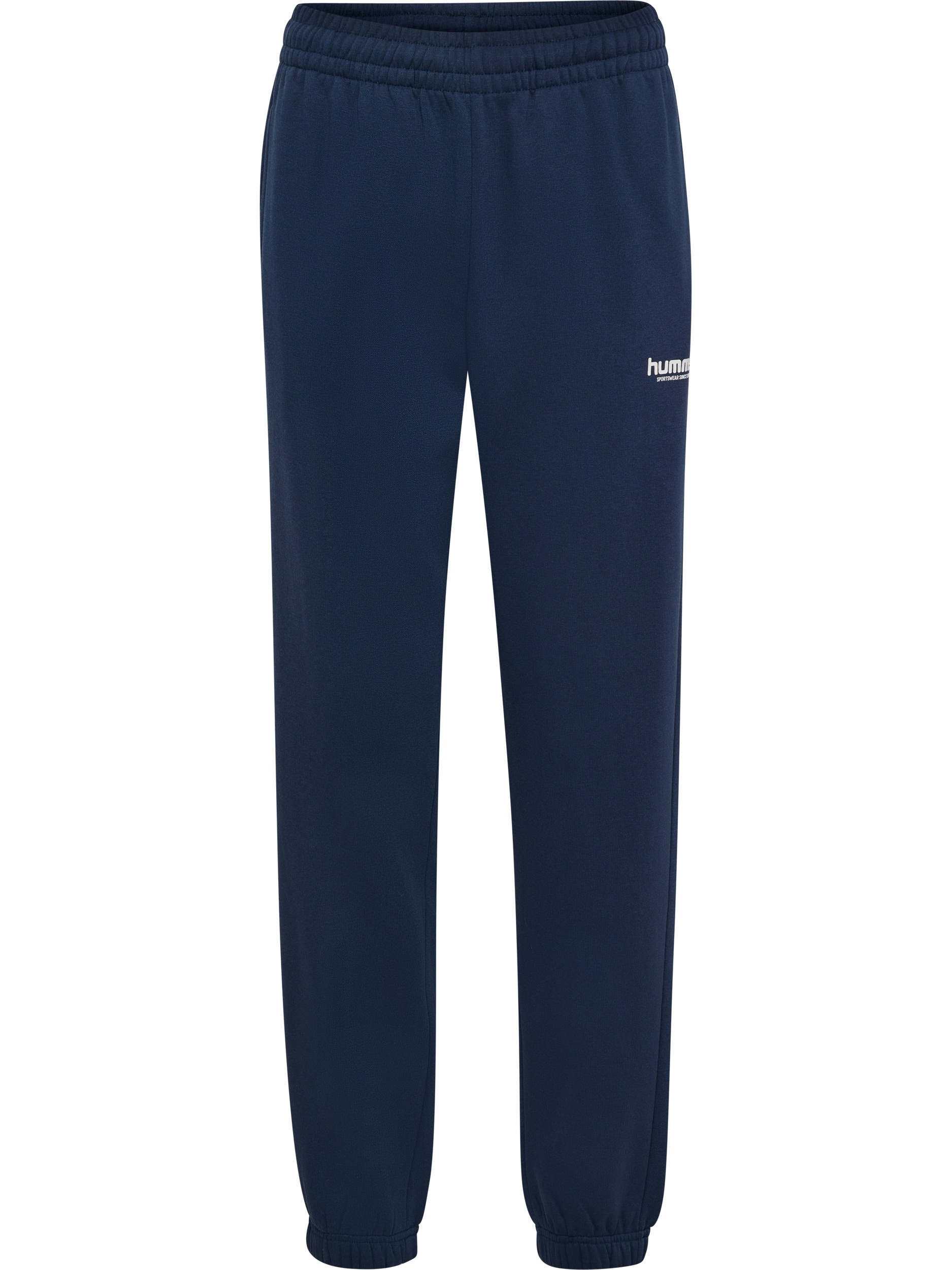 Image of hummel Sweathose "hmlLEGACY 2.0 W SWEATPANTS" angeraute Sweatware, aus Baumwolle und Polyester, mit elastischem Bund