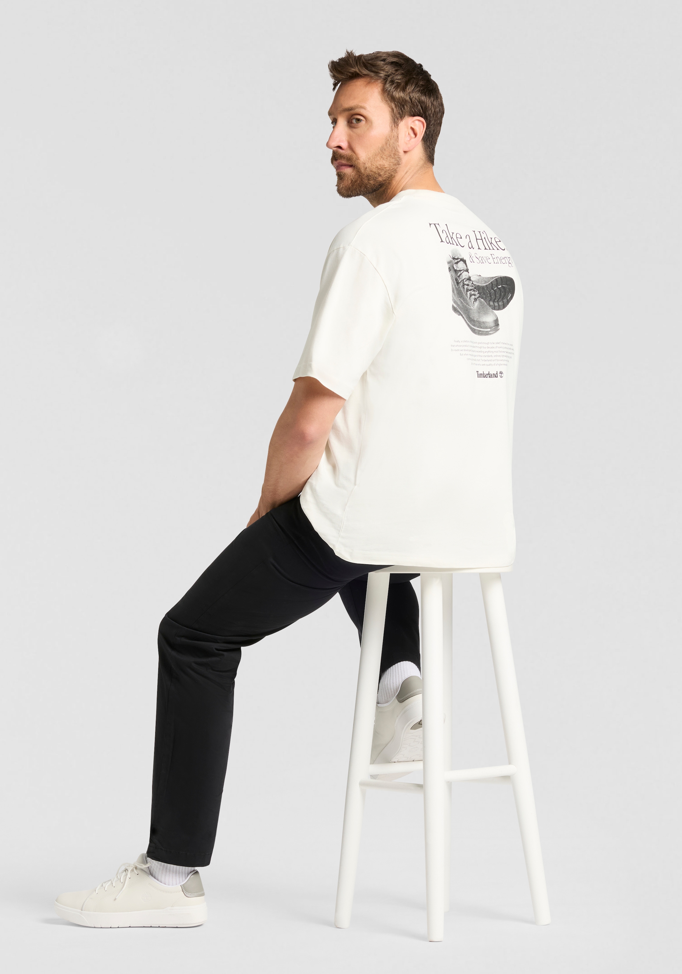 Timberland T-Shirt »TAKE A HIKE BACK GRAPHIC SS TEE«, 1 Stk.
