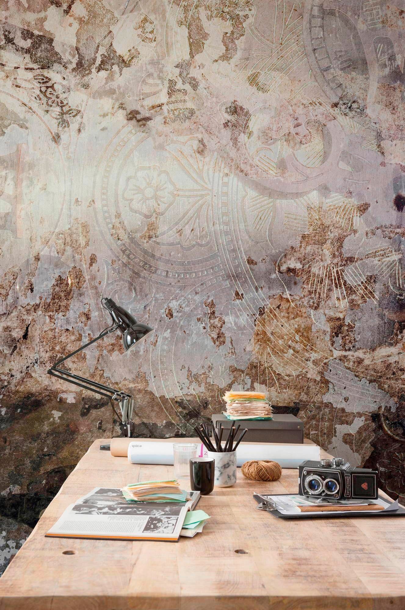 Komar Papier peint intissé »Digitaldruck Vlies -  Time - Grösse 300 x 250 cm« imprimé Wohnzimmer, Schlafzimmer