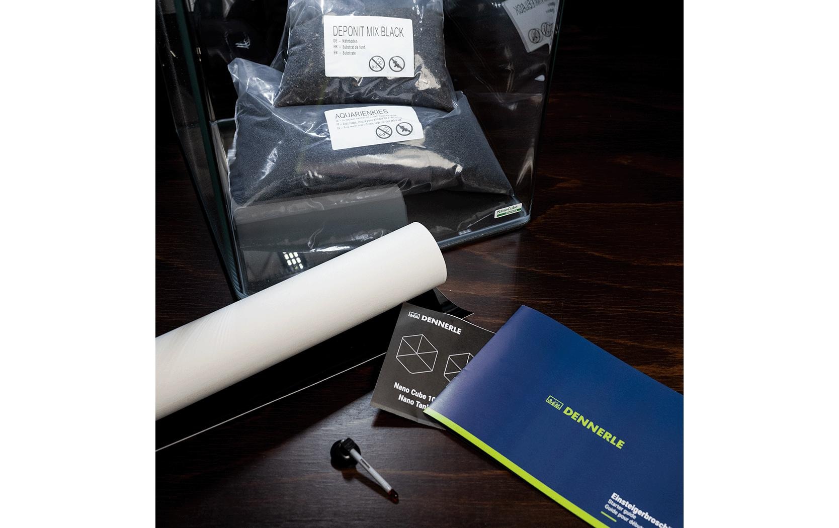 DENNERLE Aquarien-Set »Nano Cube Complete, 20 l« Mini Aquarium Komplettset