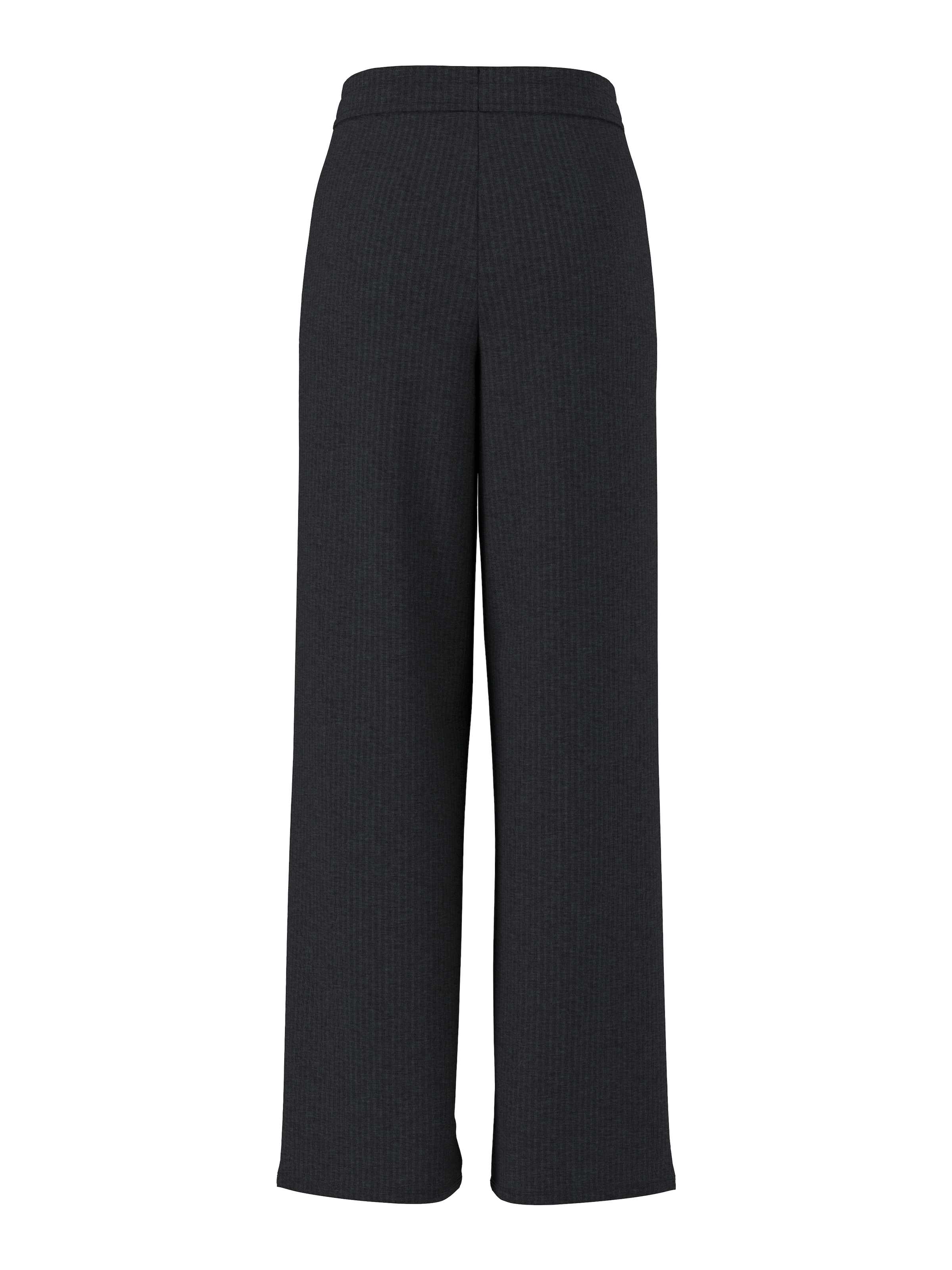 pieces Pantalon en jersey »PCLAYA MW WIDE PANTS JRS NOOS«  mélange de matériaux, coupe régulière