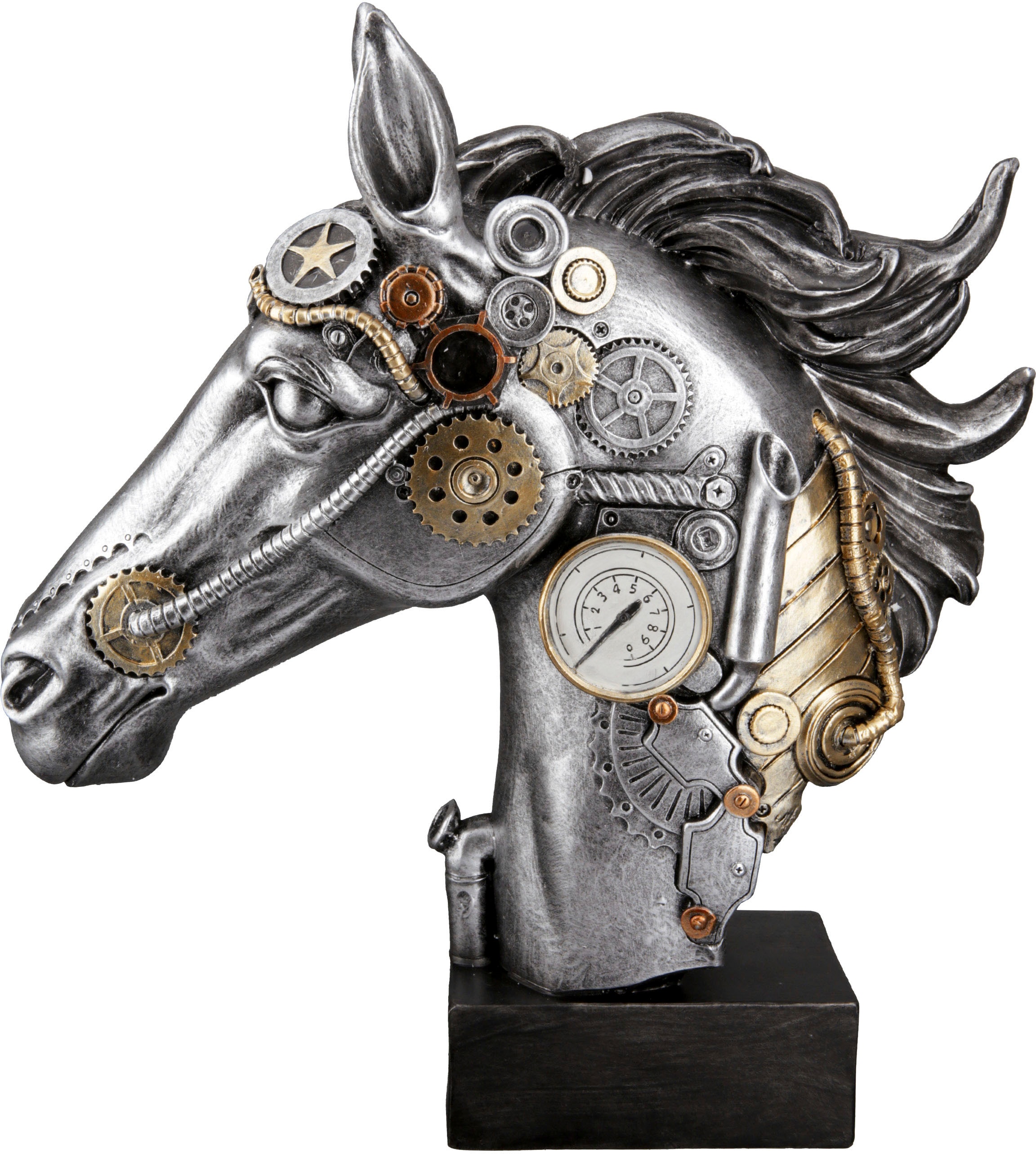 Image of Casablanca by Gilde Tierfigur "Skulptur Steampunk Horse"