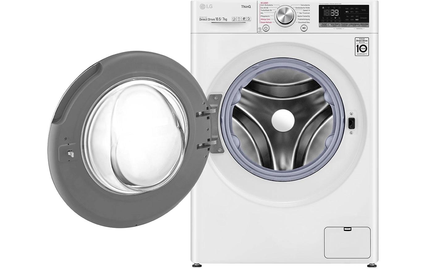 LG Waschtrockner »V7WD107H2E 10,5 kg / 7 kg«