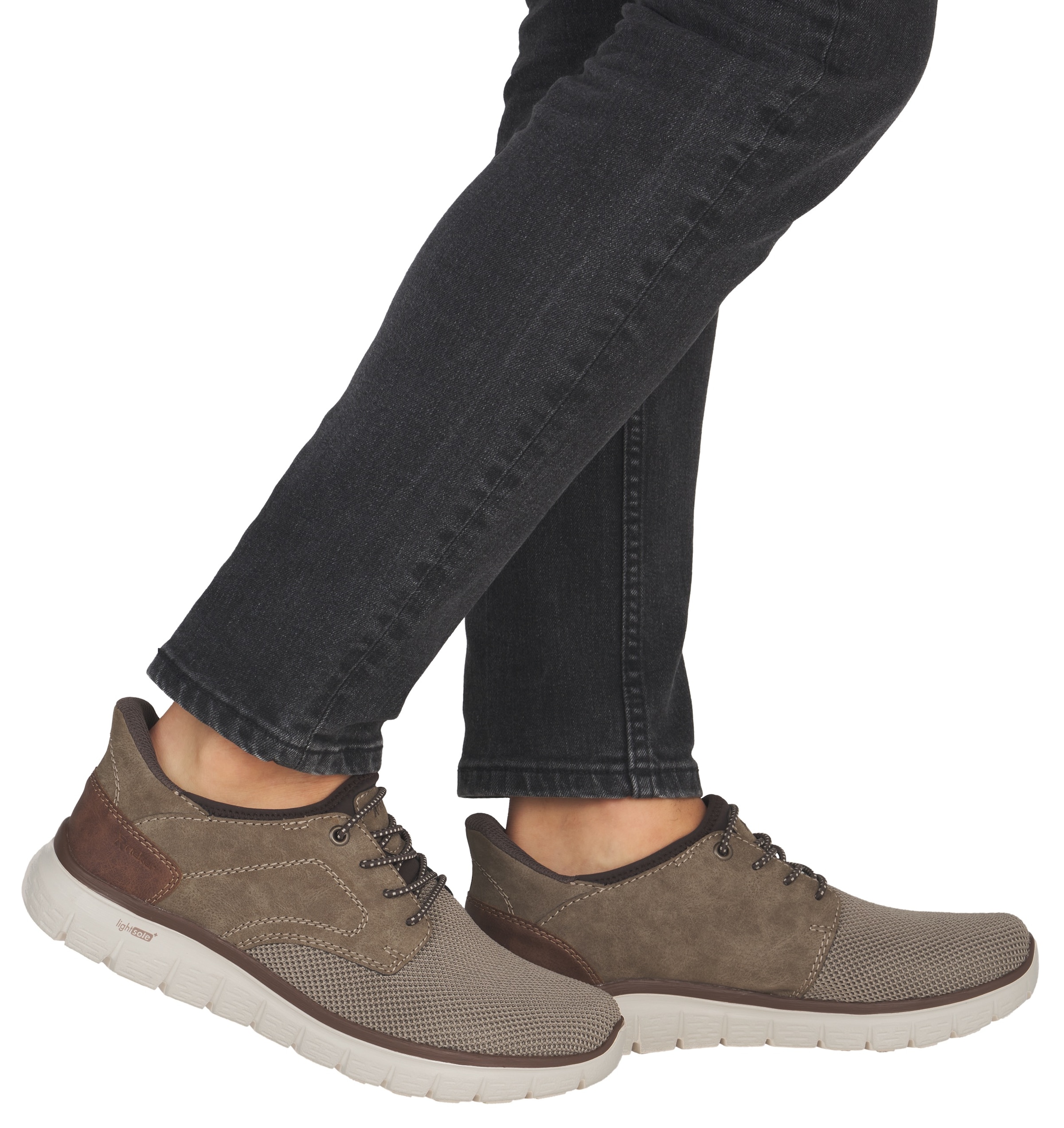 Rieker Baskets slip-on »Ready2GO«  Schlupfschuh, Halbschuh, Freizeitsneaker mit Gummizug