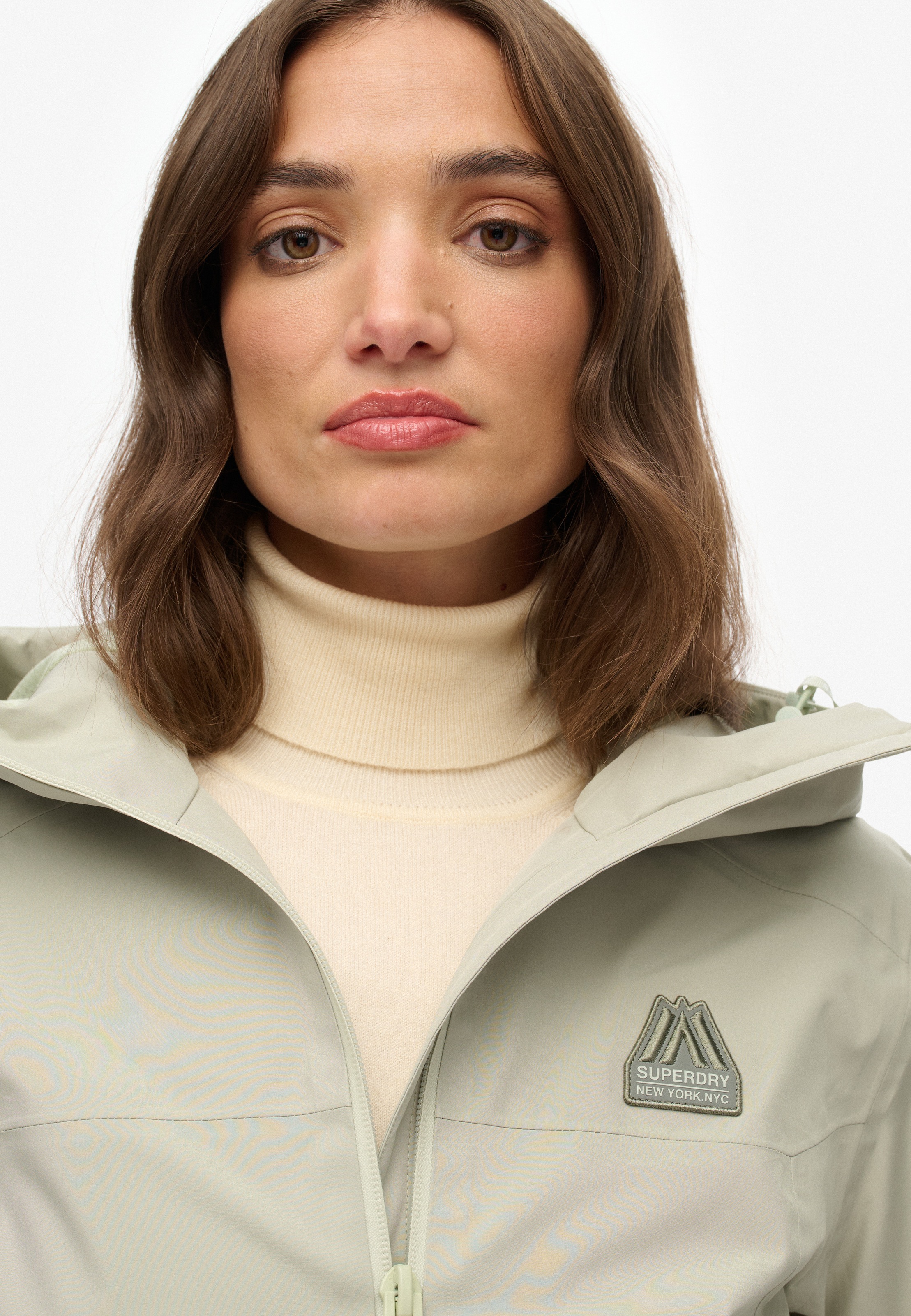 Superdry Outdoorjacke »WATERPROOF JACKET«, mit Kapuze, Wasserdicht (Säule wird nachgereicht)