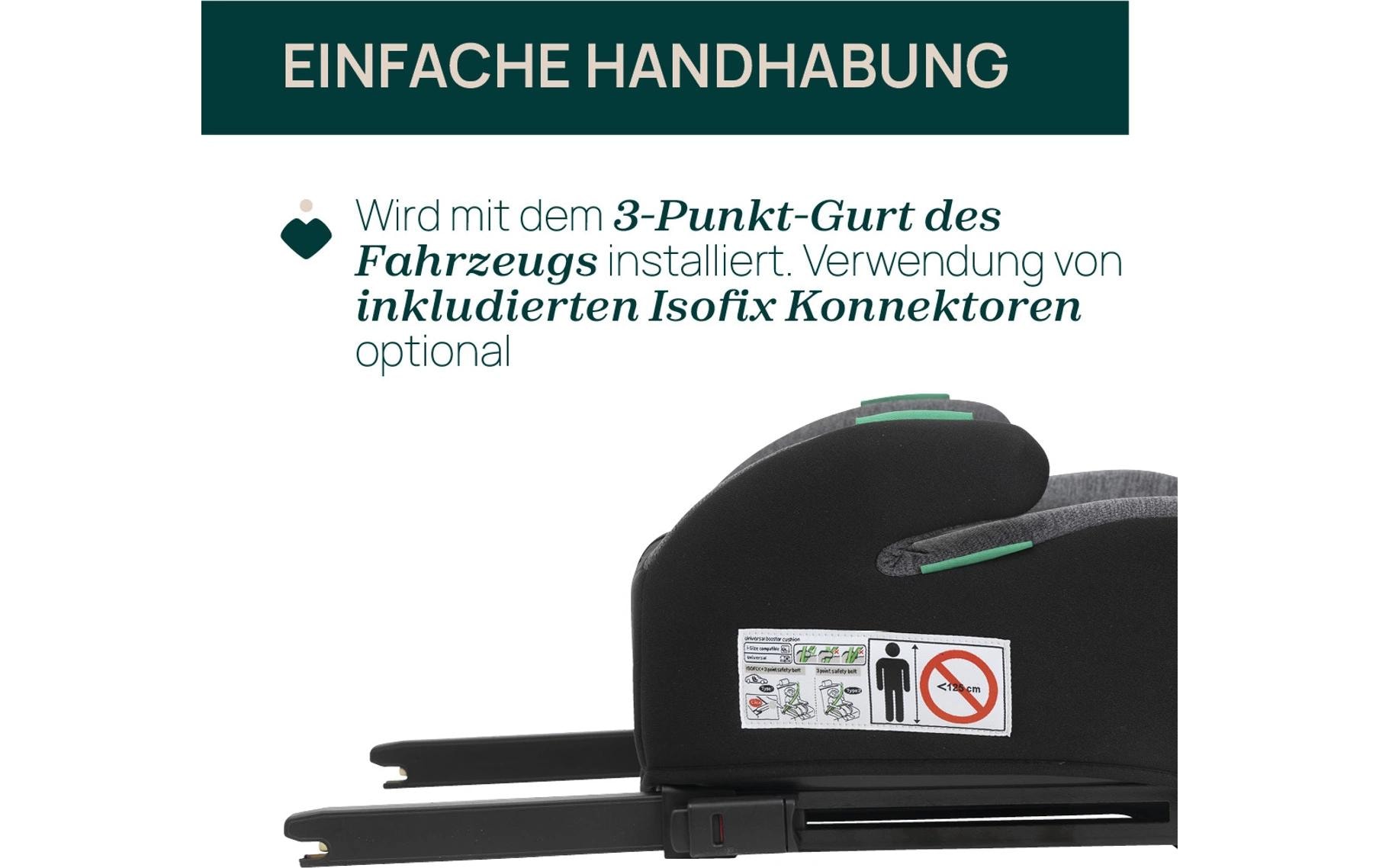 Chicco Rehausseur de siège pour enfant »Quasar Fix I-Size«