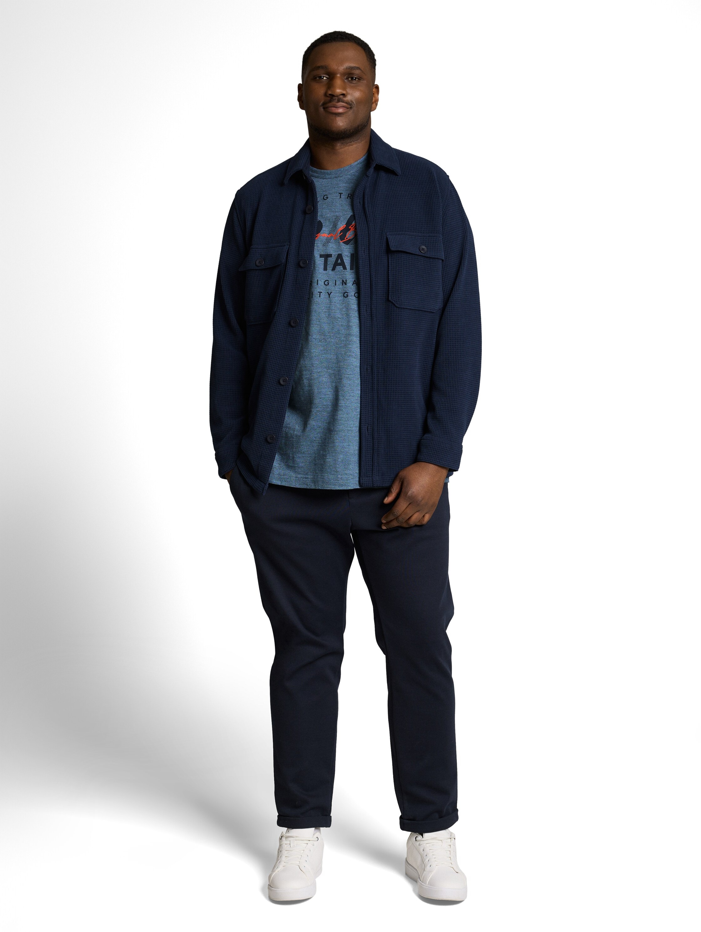TOM TAILOR PLUS T-shirt avec impression logo
