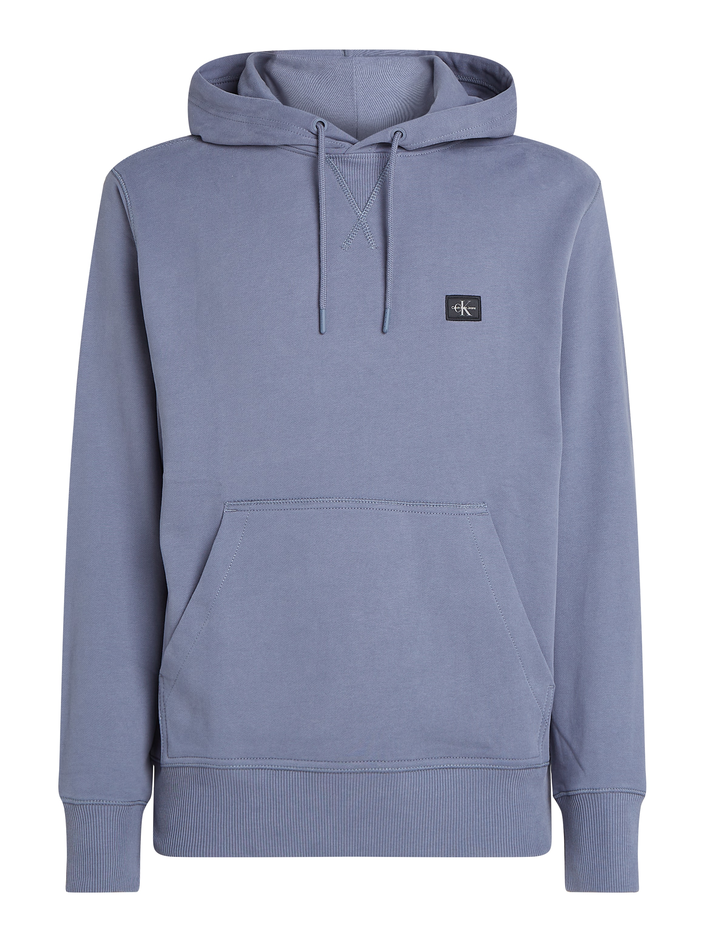 Calvin Klein Jeans Sweatshirt »WOVEN LABEL HOODIE«, Kängurutasche, Logostickerei