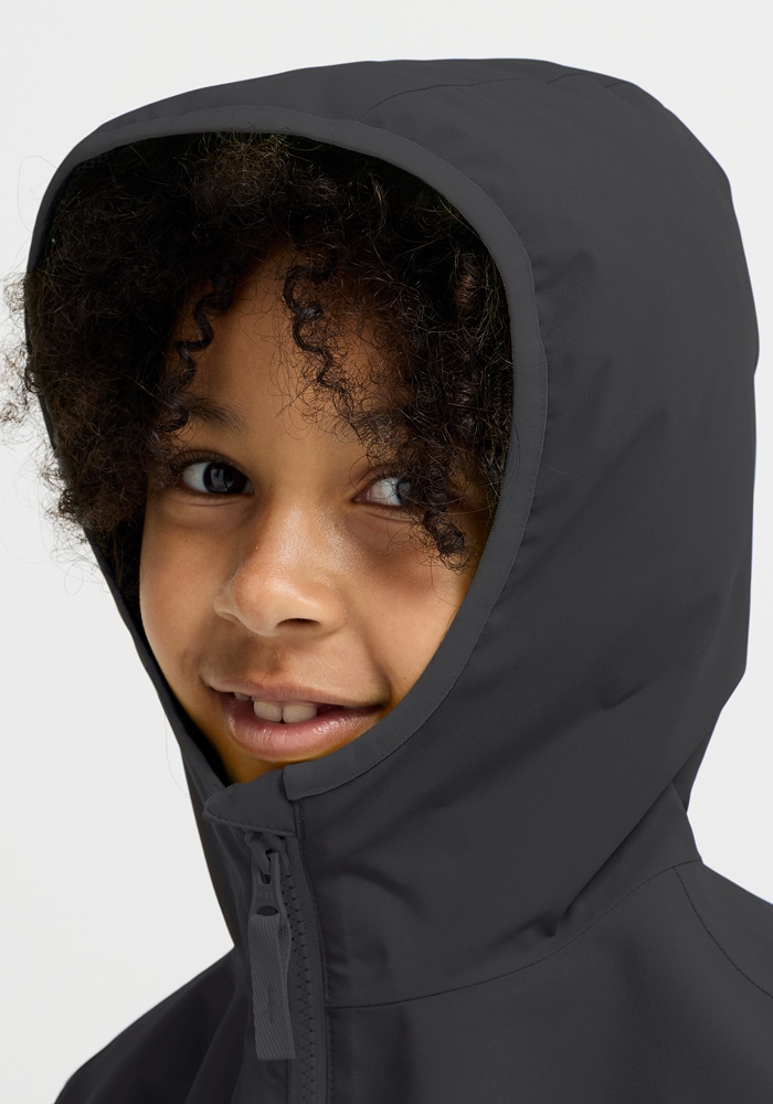 Jack Wolfskin Regenjacke »ADVENTURETRIBE 2L JKT K« atmungsaktiv, wasserdicht, mit Reissverschluss
