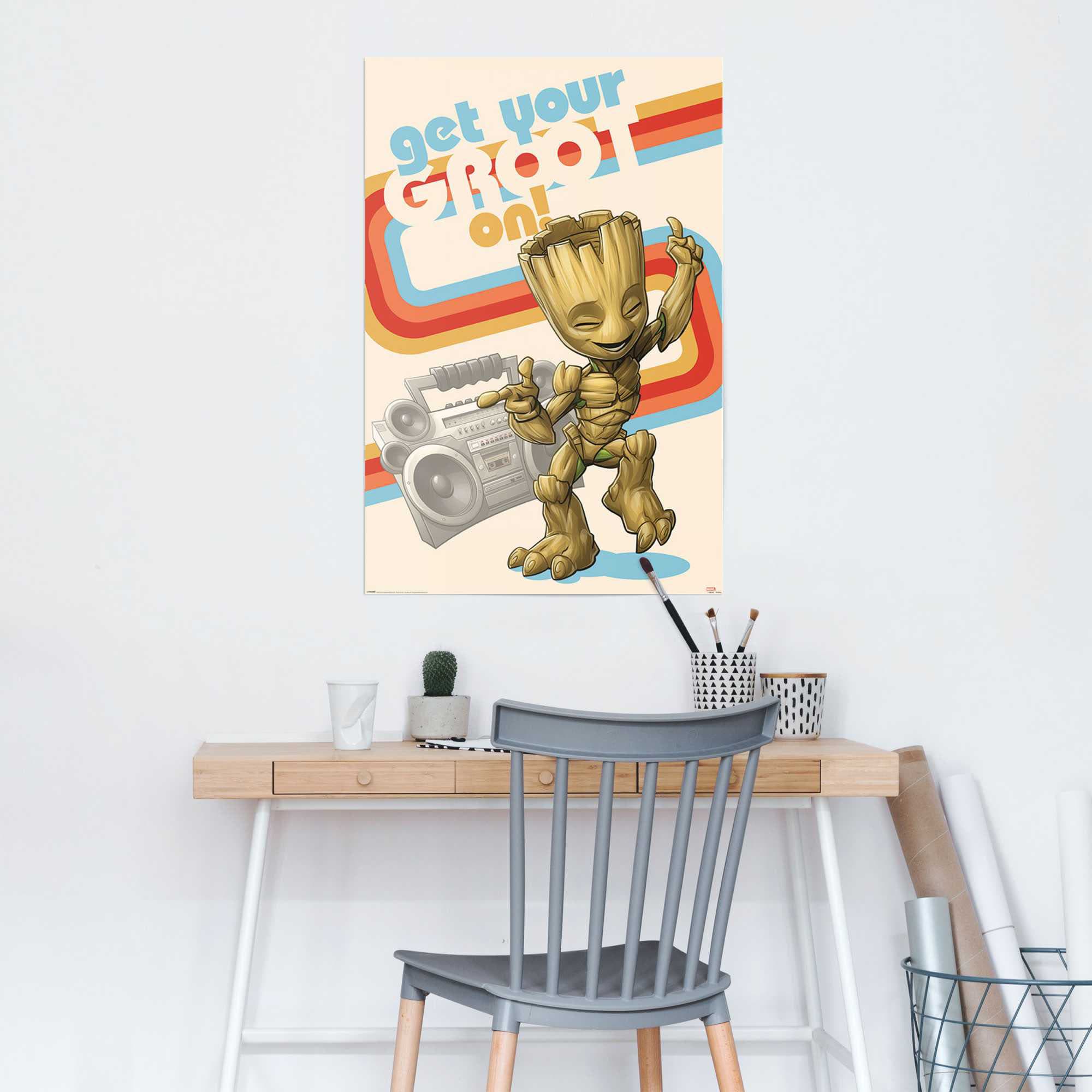 ♕ Reinders! Poster »Get your Groot of Guardians on - Groot versandkostenfrei - (1 the St.) Baby auf Ich Galaxy Groot«, bin