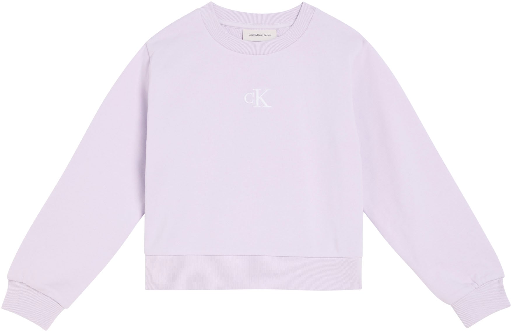 Calvin Klein Jeans Sweatshirt »CREWNECK SWEATSHIRT«, Regular fit für Kinder mit Rundhalsausschnitt
