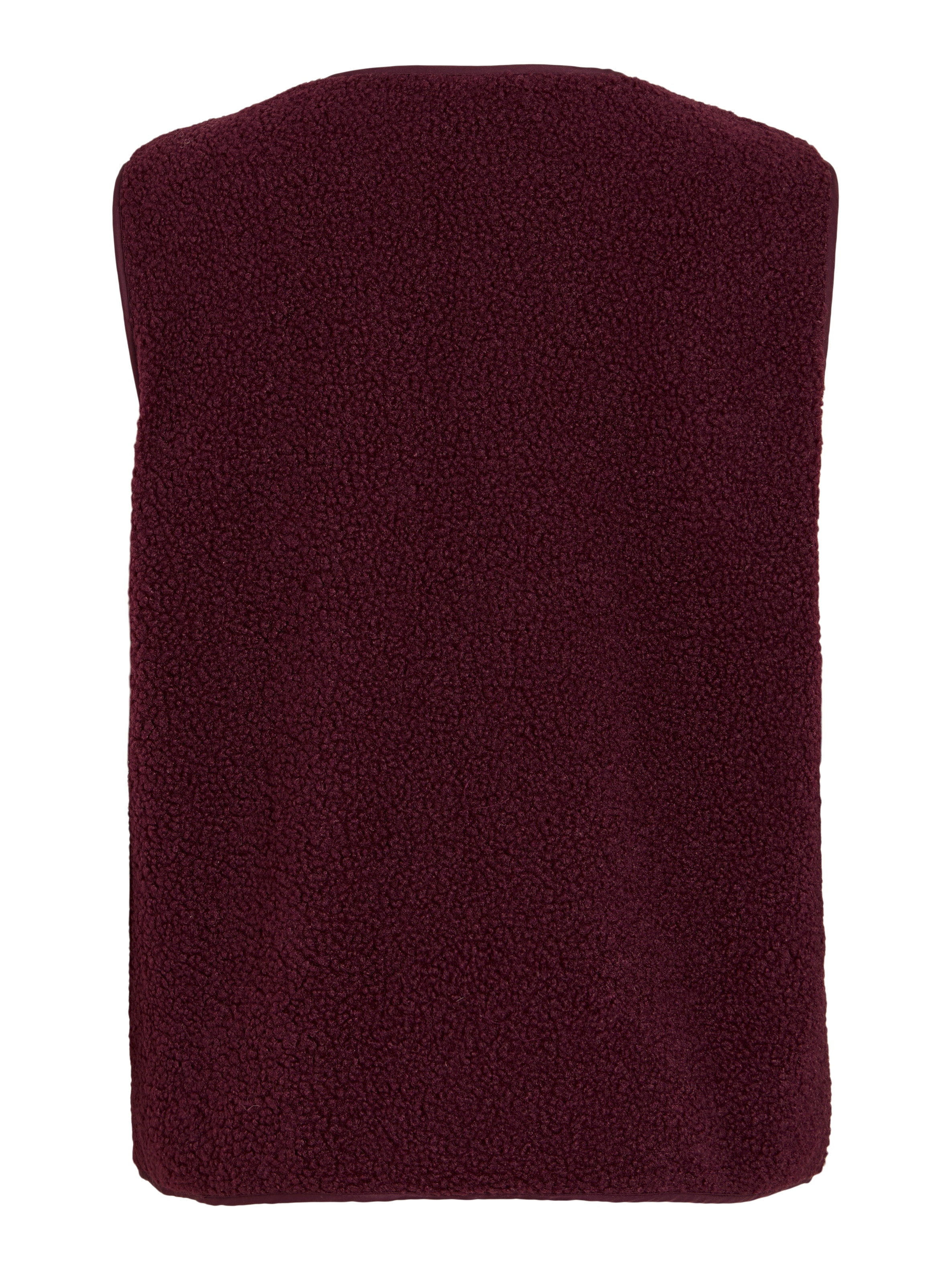 Vila Plüschweste »VIADA TEDDY WAISTCOAT - NOOS« Plüsch, Kunstfaser, regular fit
