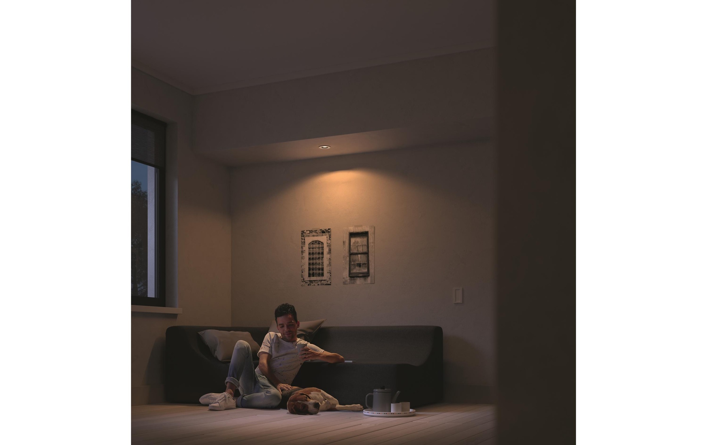 Philips Hue LED Deckenleuchte »Milliskin Rund«
