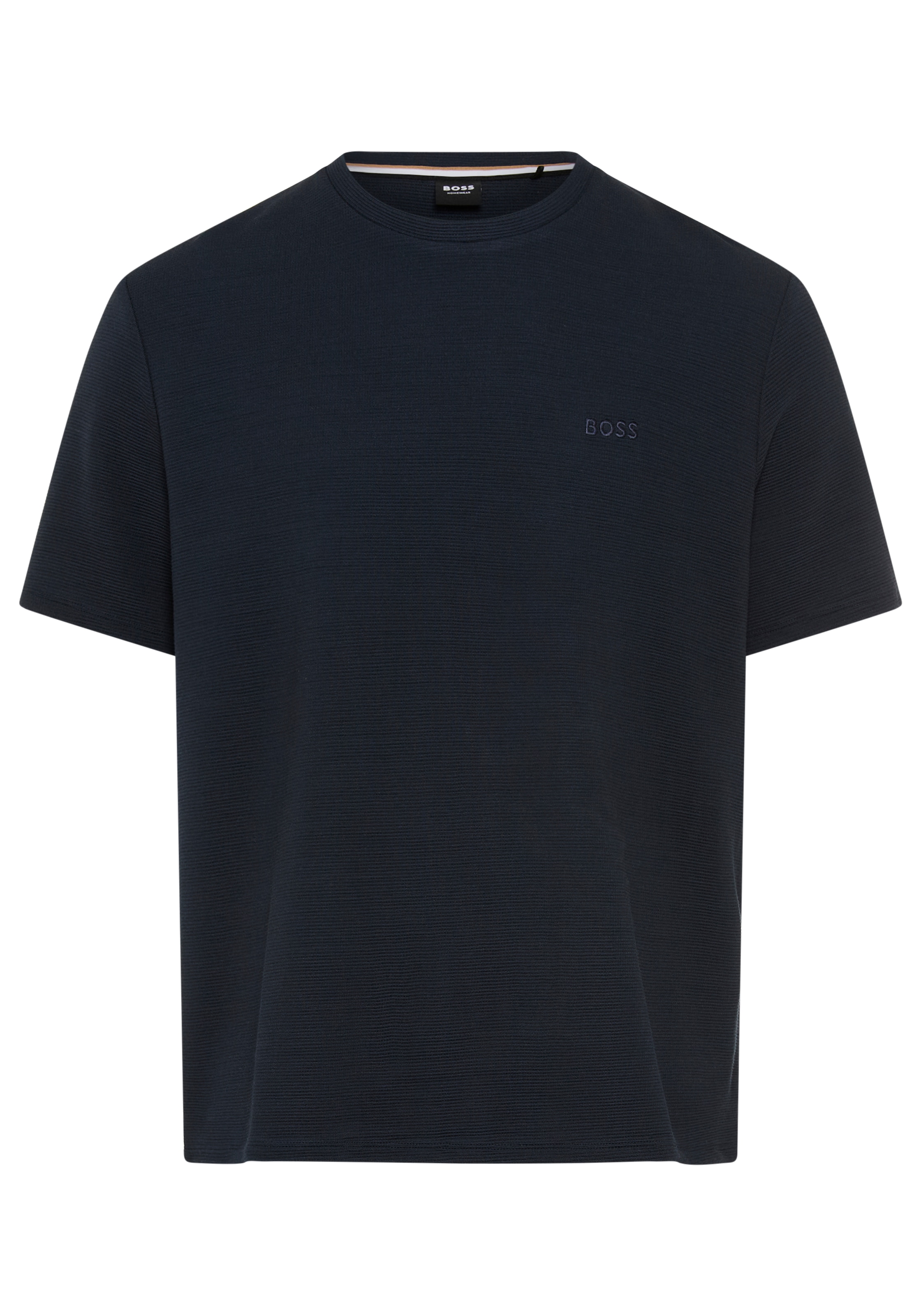 BOSS T-Shirt aus Ripp-Qualität, regular fit, Rundhals