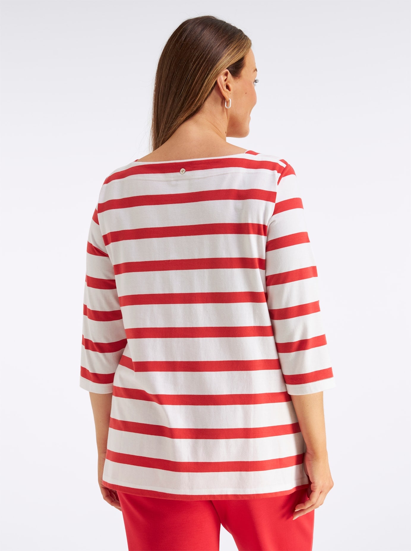 Sheego 3/4-Arm-Shirt »U-Boot-Shirt« 1