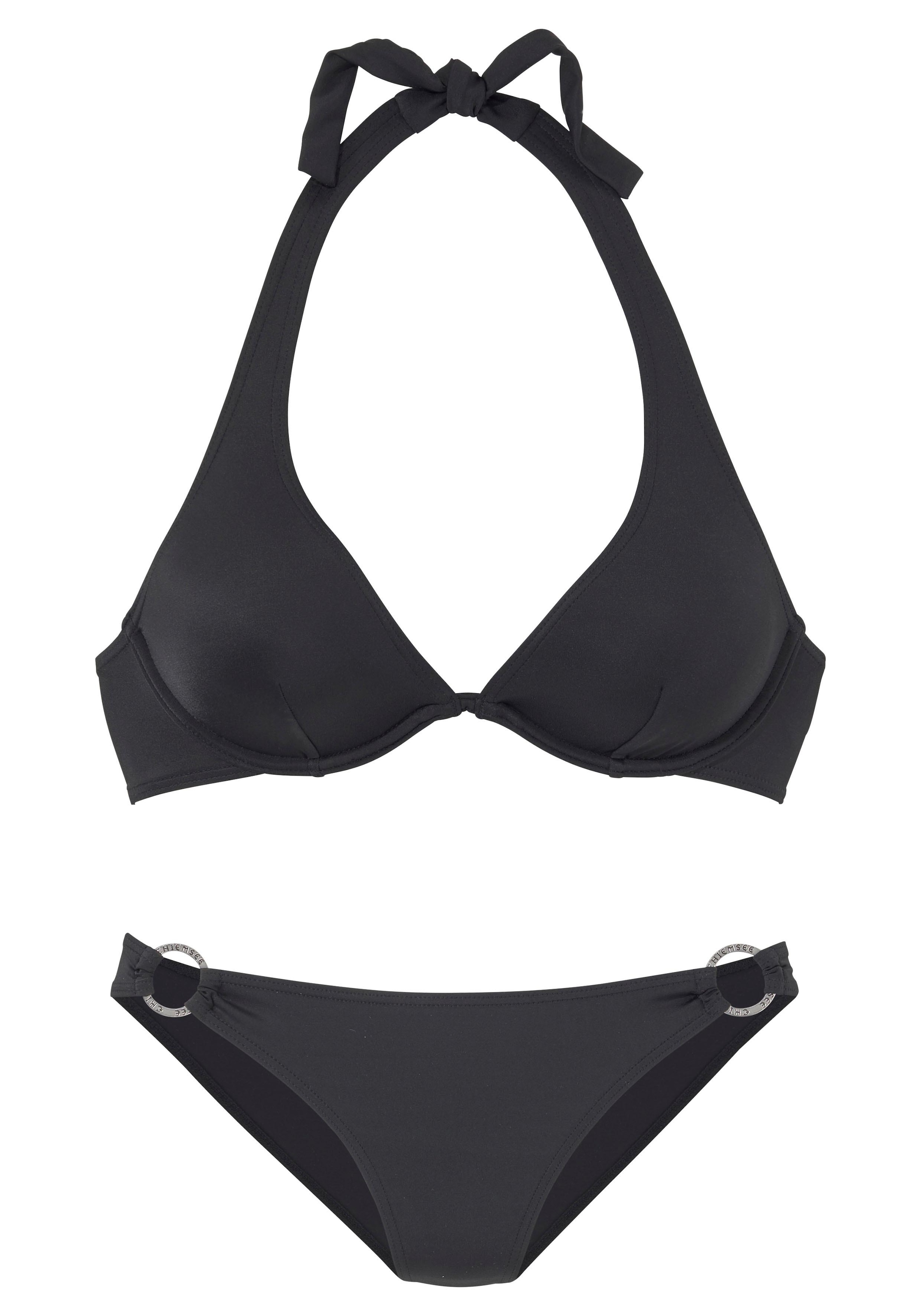Chiemsee Bügel-Bikini, mit silberfarbennem Zierring